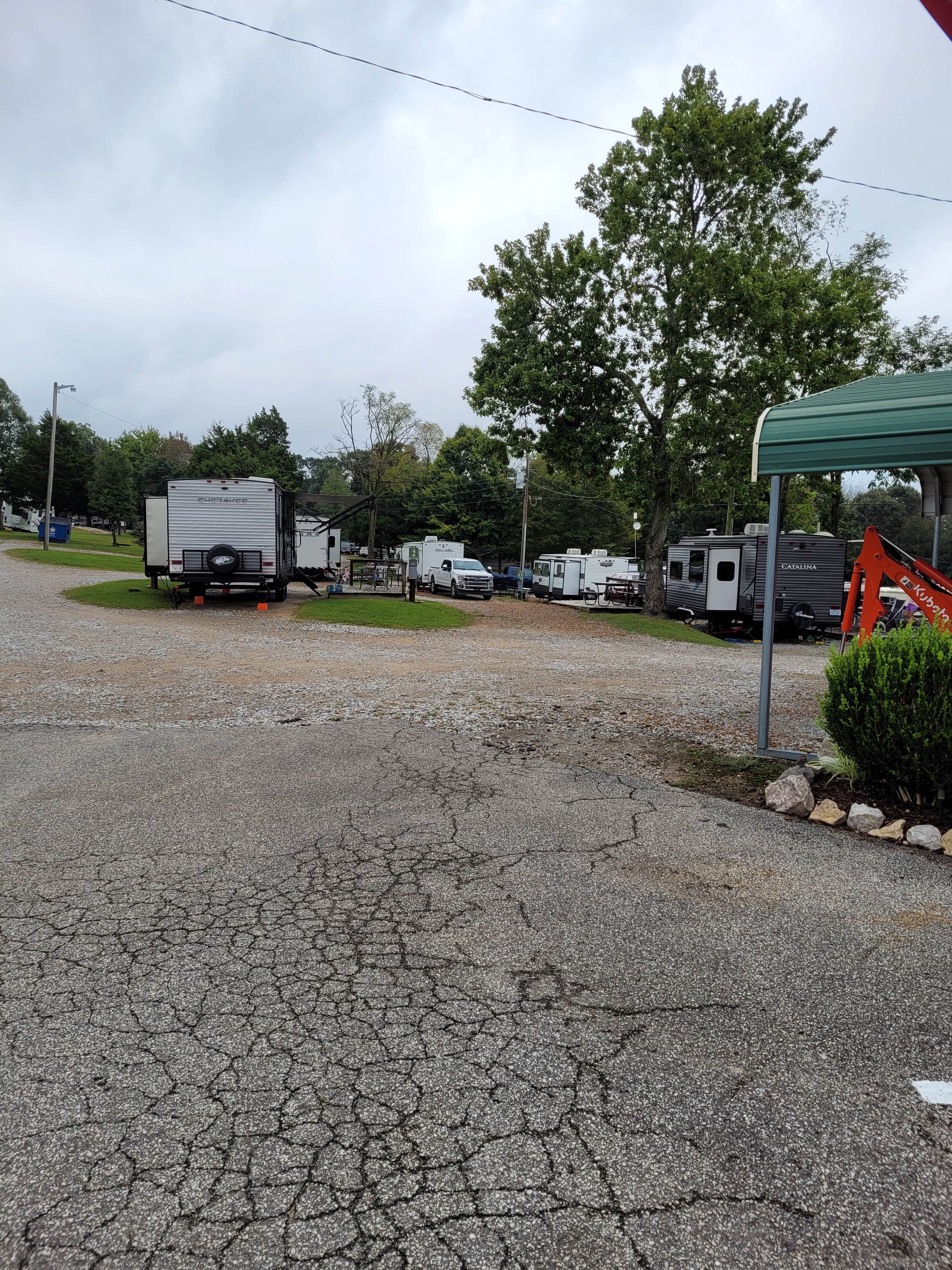 Nancy  N.'s photo of rv camping at Parkers Crossroads RV Park and Campground near Jackson, TN