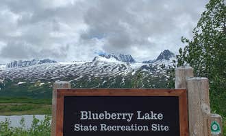 Camping near Childs Glacier Recreation Area: Blueberry Lake State Recreation Site, Valdez, Alaska