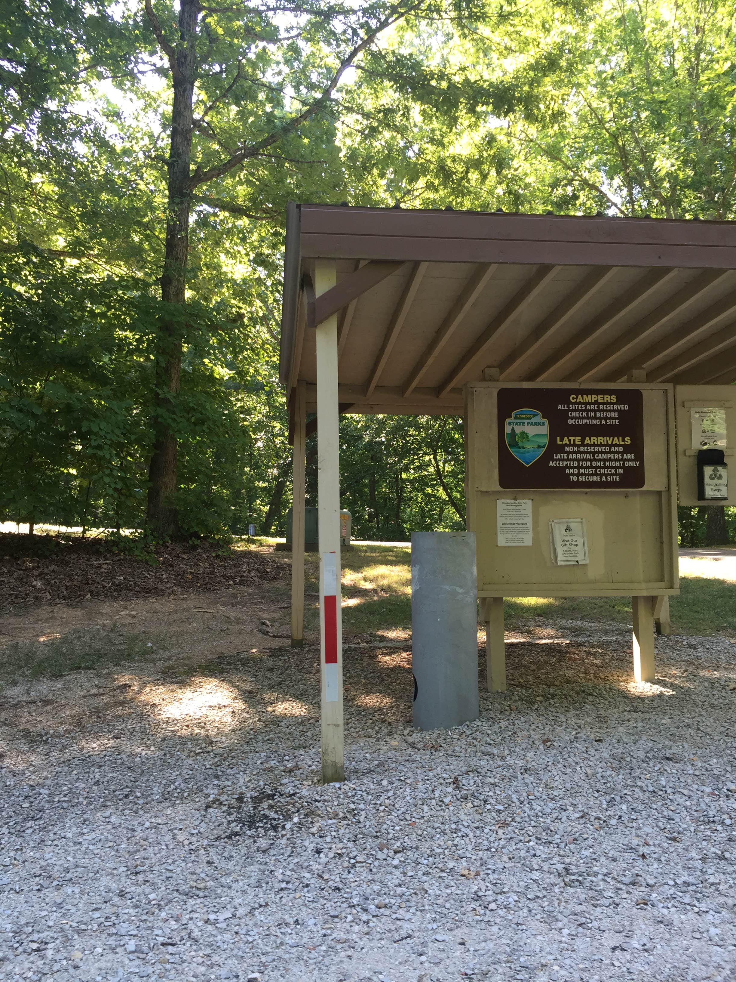 Camper-submitted photo at Spring Creek Primitive Campground — Mousetail Landing State Park near Linden, TN