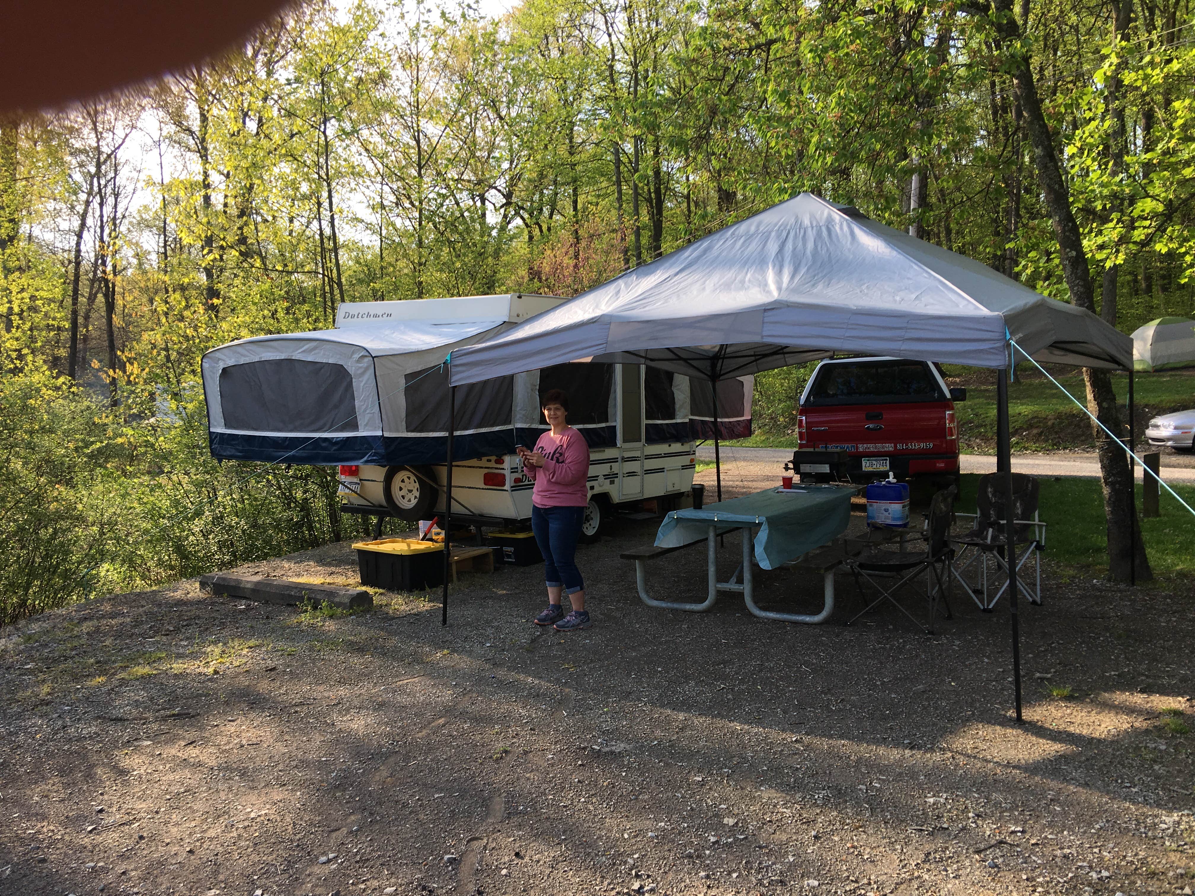 Camper submitted image from Keystone State Park Campground - 2