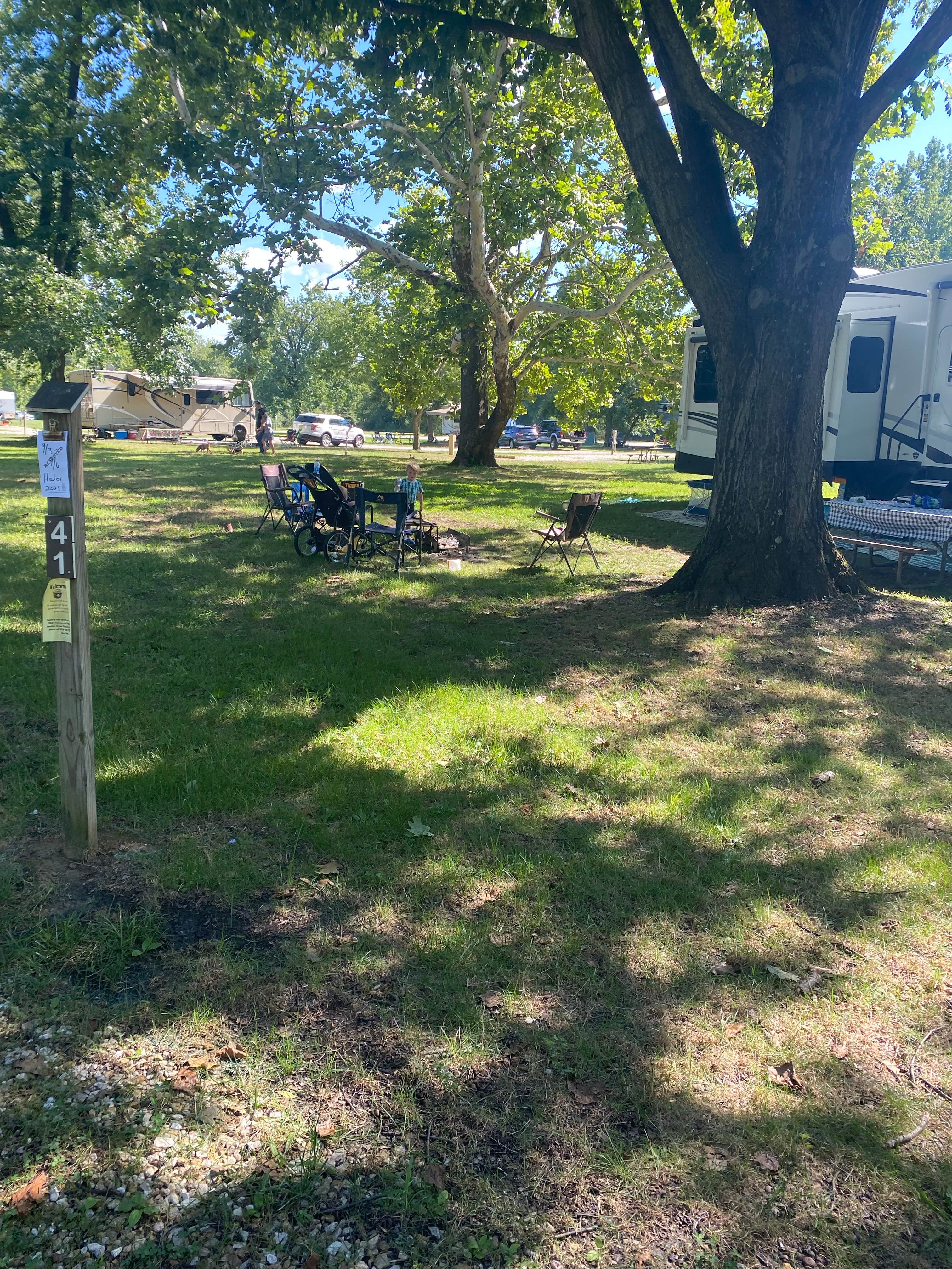 Jeremy H.'s photo of rv camping at Pere Marquette State Park Campground near University City, MO