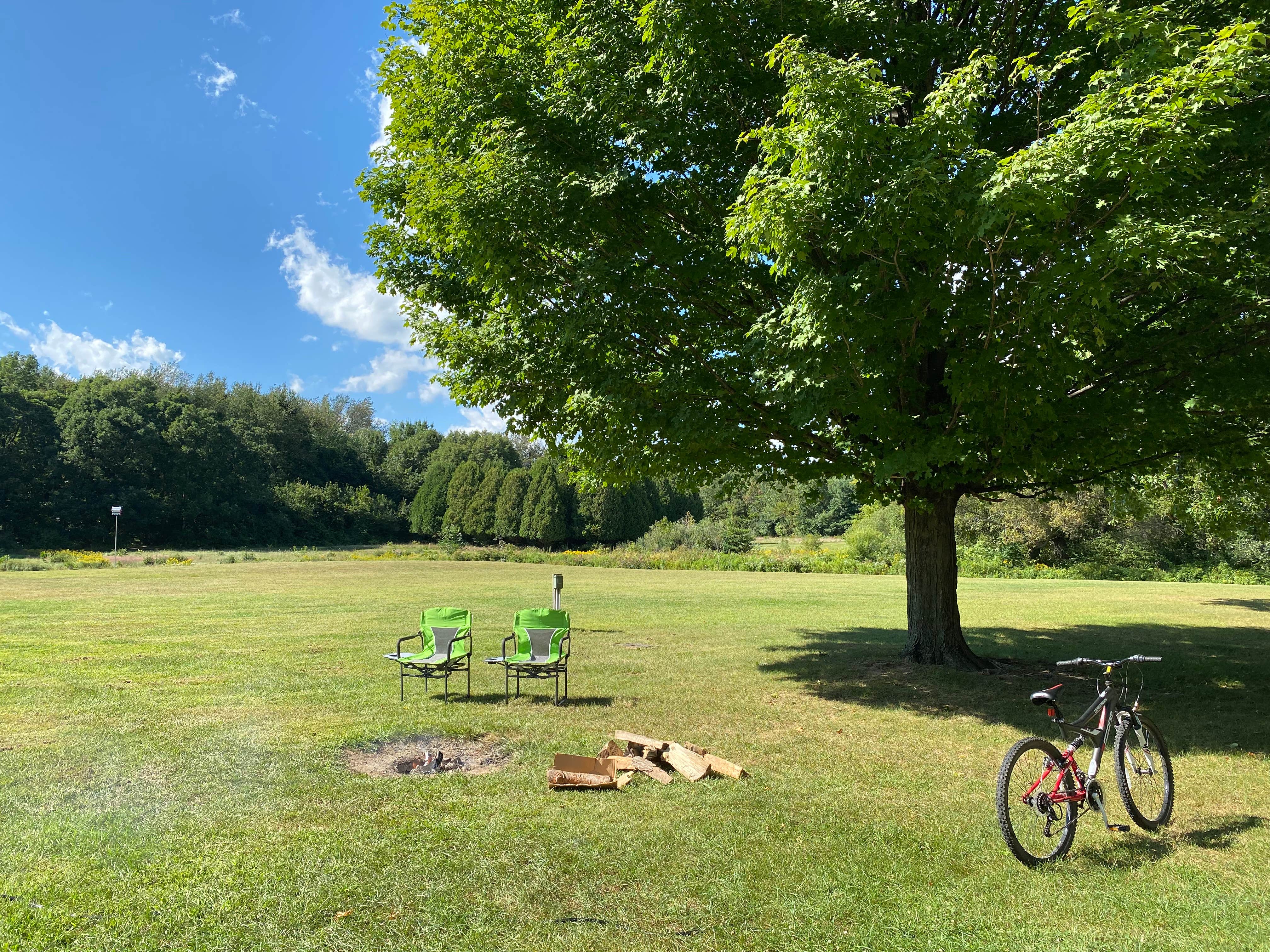 Camper-submitted photo at Michawana Campground near Bellevue, MI