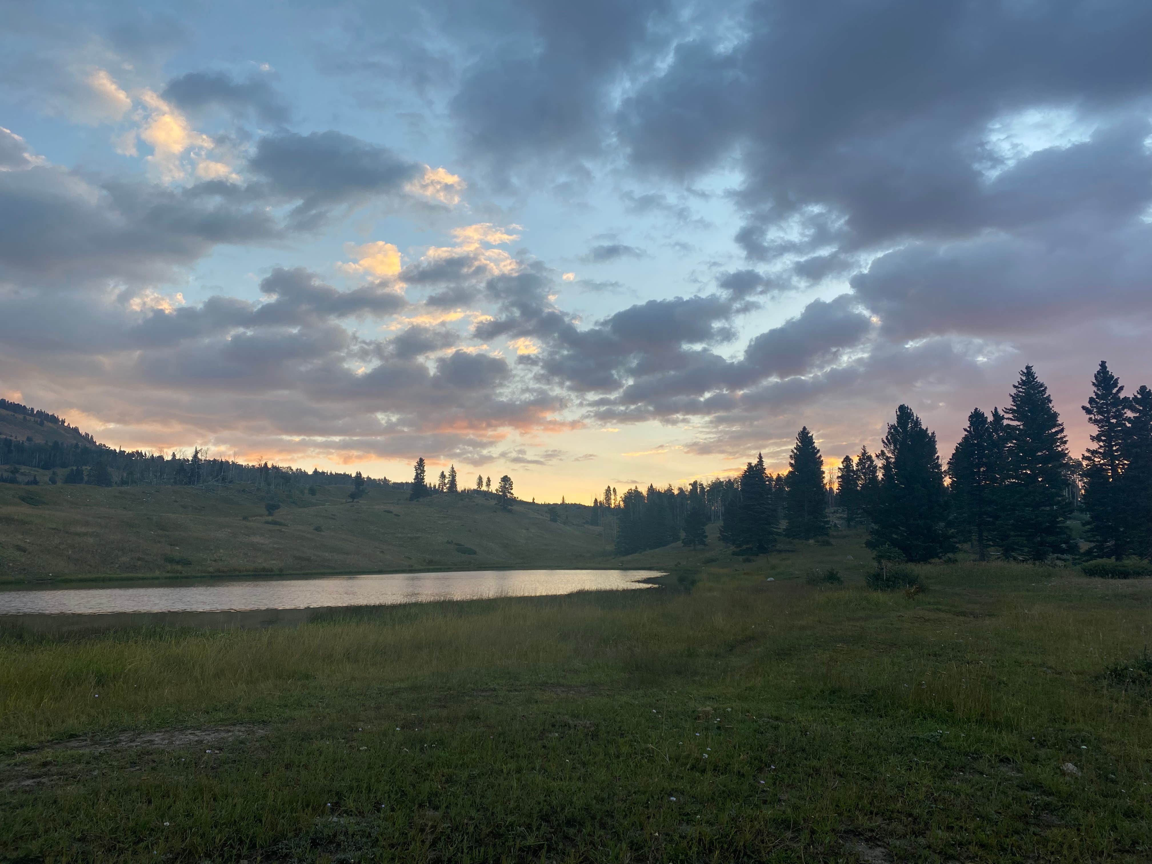 Camper-submitted photo at Lower Canjilon Lake Campground near El Rito, NM