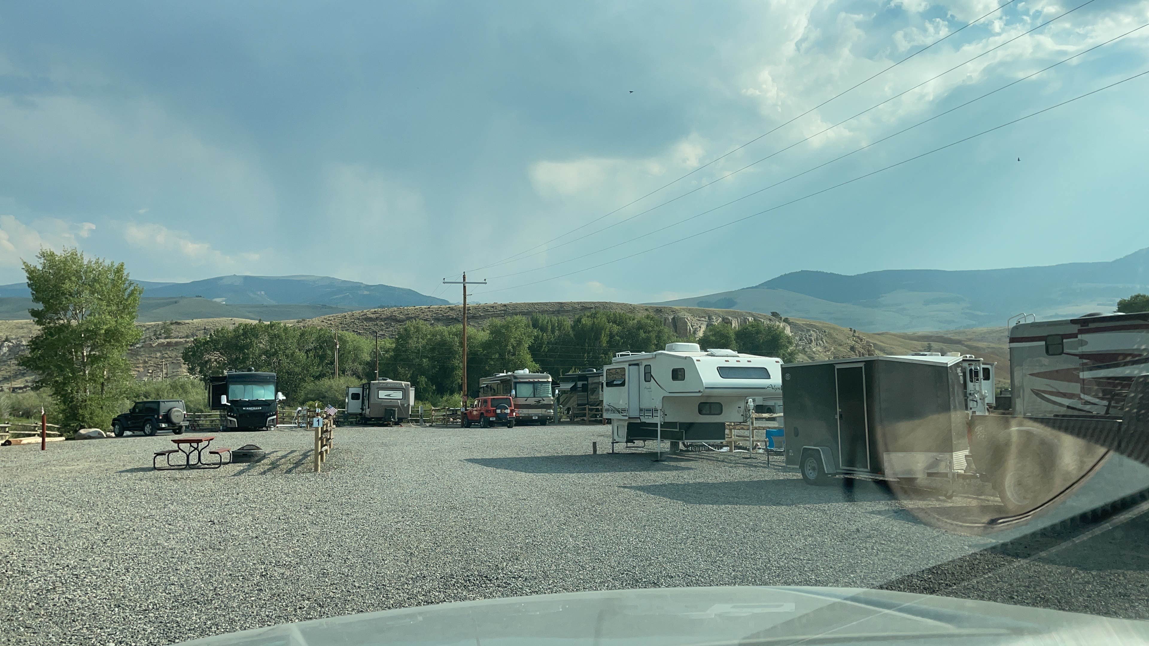 Daniel L.'s photo of rv camping at Windhaven RV Resort near Shoshone National Forest