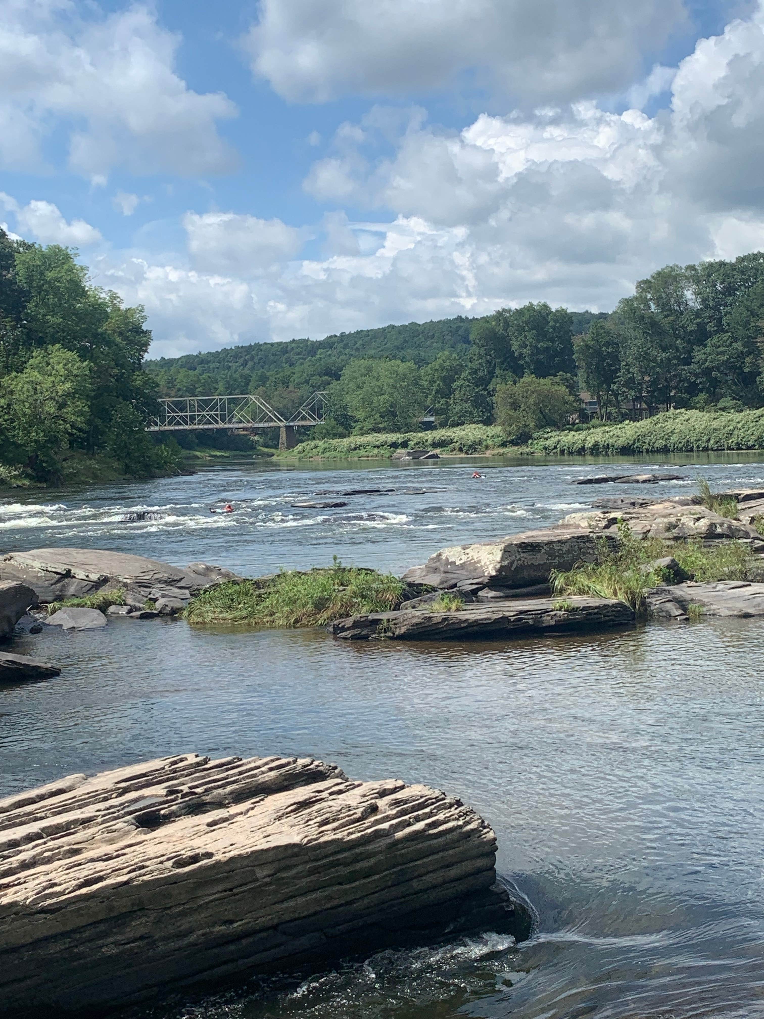 Camper submitted image from Skinners Falls Campground - 2