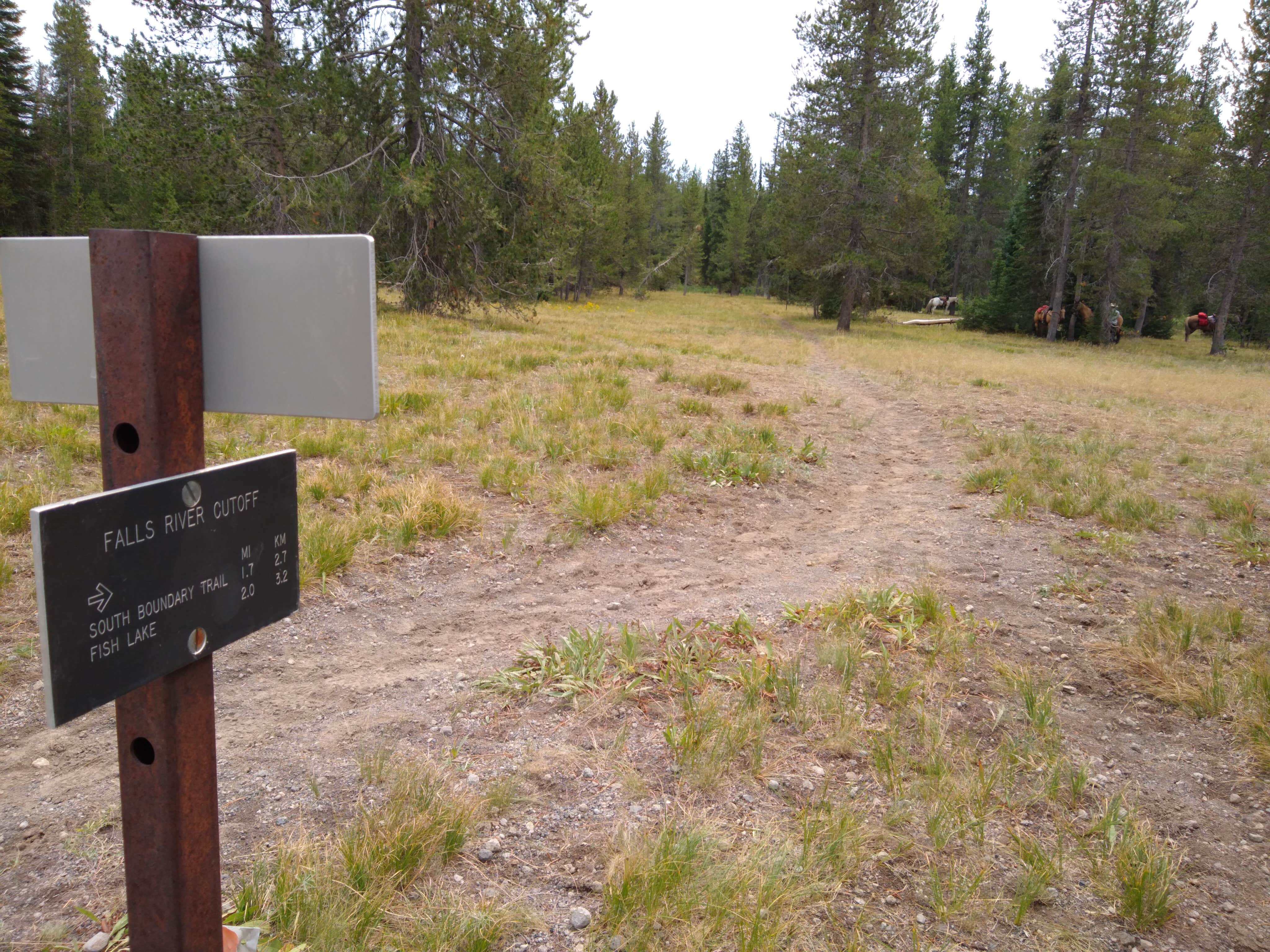 Camper submitted image from 9U1 Yellowstone National Park Backcountry — Yellowstone National Park - 3