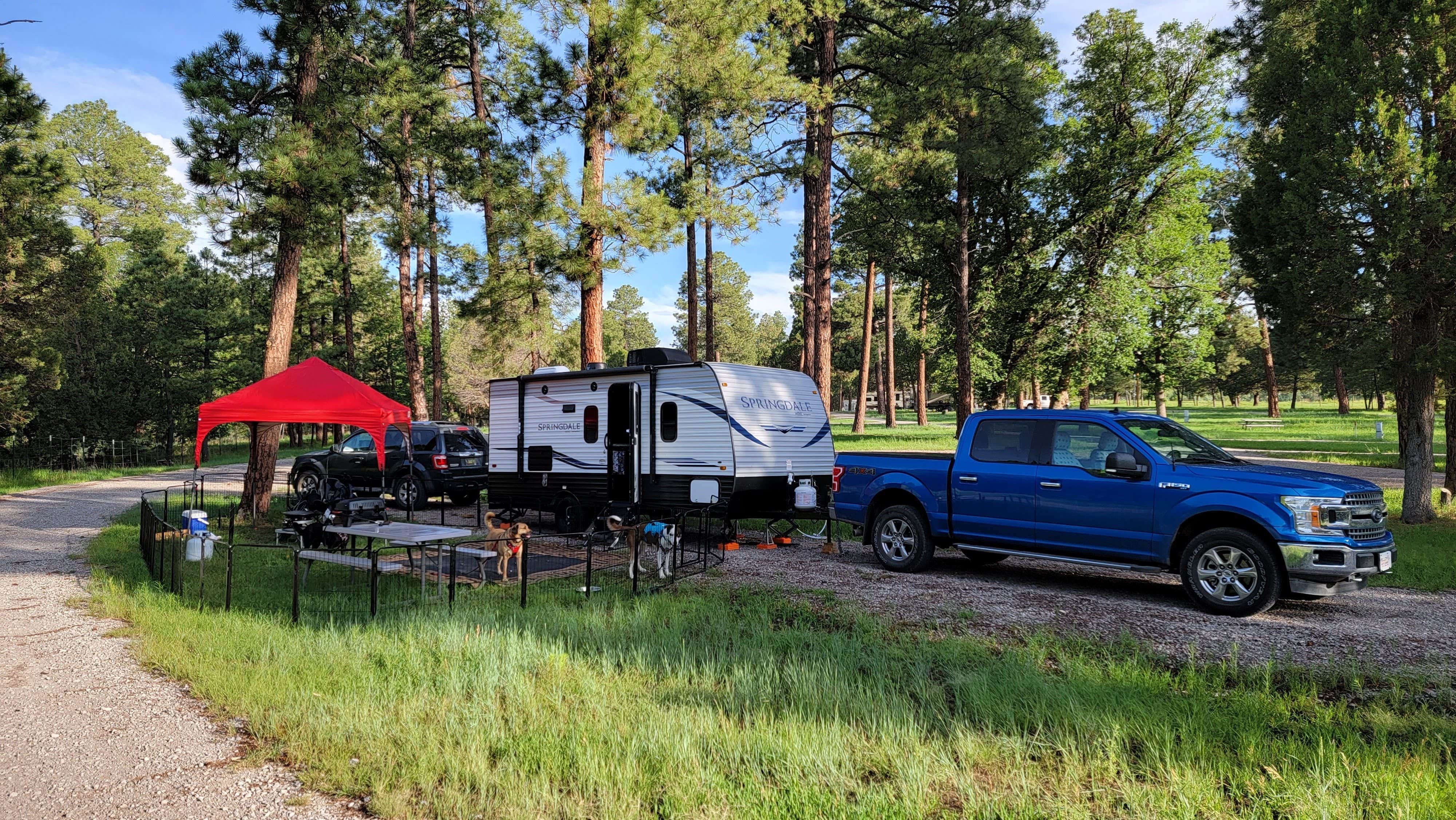 Jeffrey T.'s photo of rv camping at Circle Cross RV Park near Lincoln National Forest