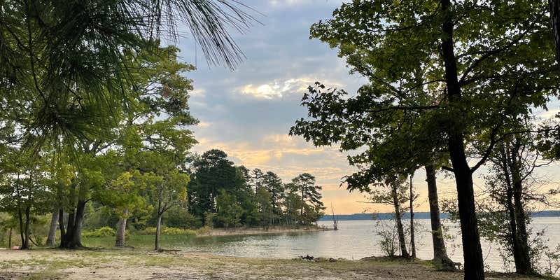 Camper submitted image from Henderson Point Campground — Kerr Lake State Recreation Area