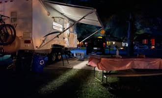 Camping near Dancing Fire Glamping and RV Resort: Port Huron KOA, Clyde, Michigan