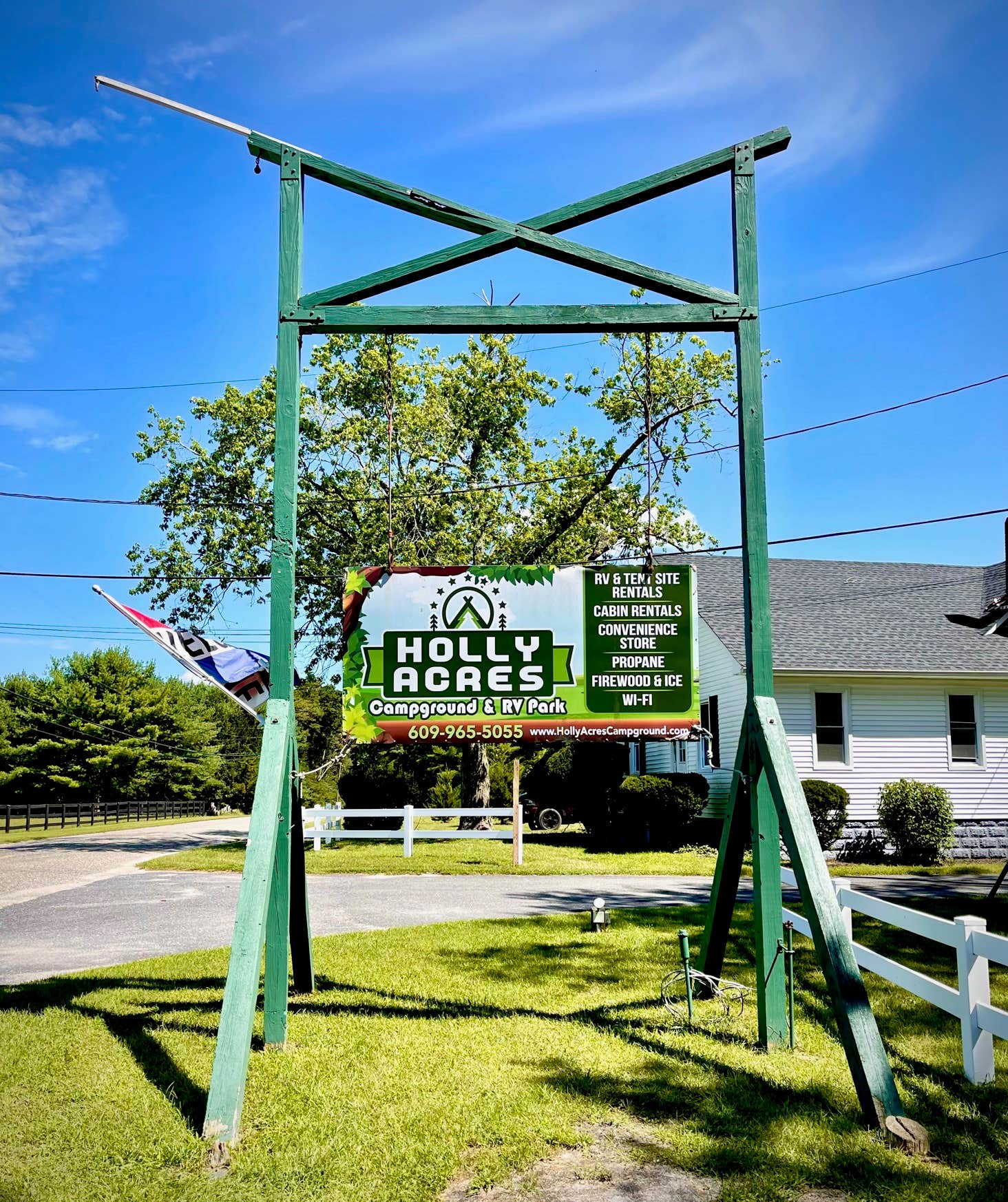 Camper-submitted photo at Holly Acres RV Park near Elwood, NJ