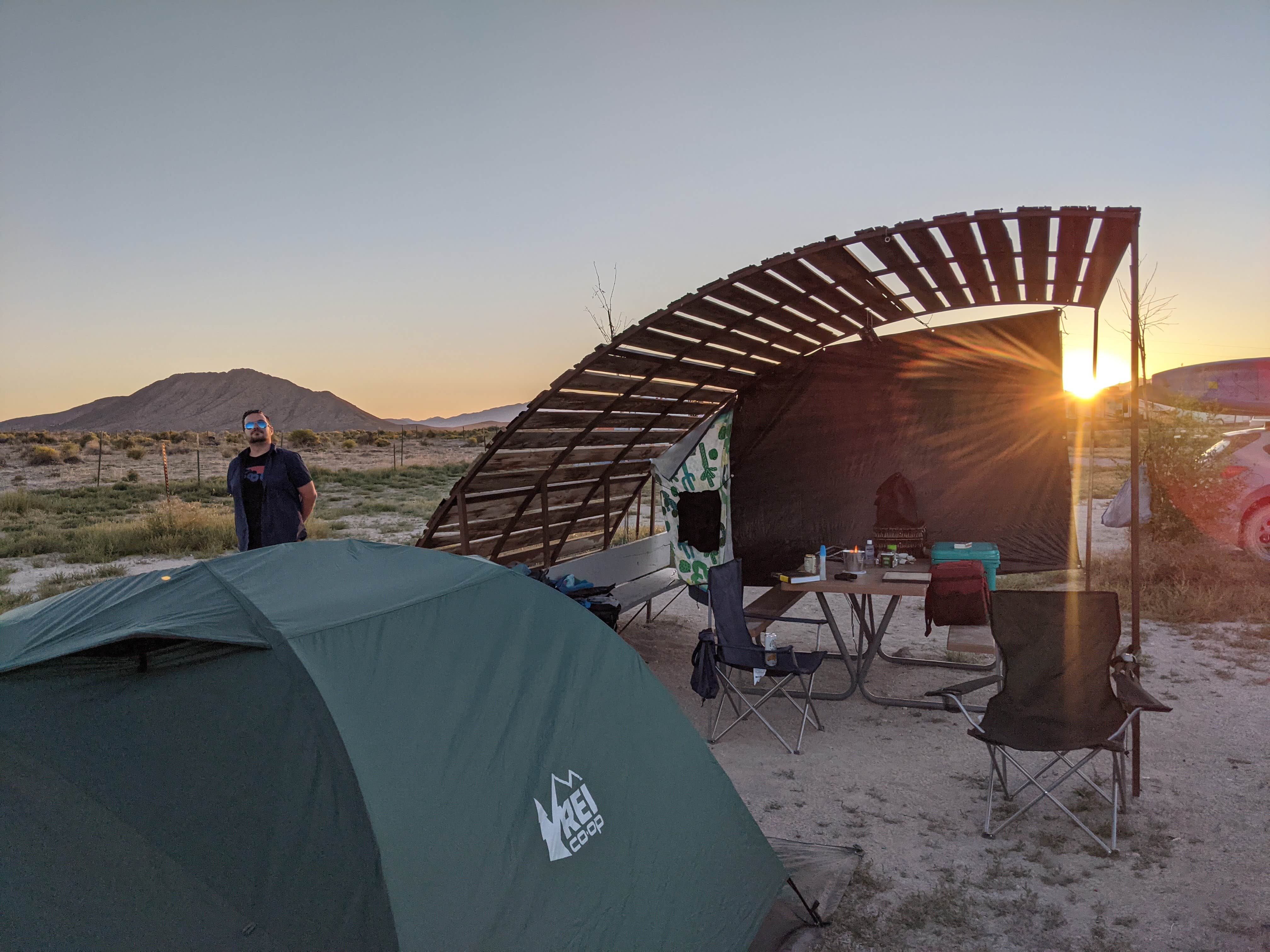 Emily H.'s photo of a dispersed camping area at Dave Deacon Campground - Wayne E Kirch Wildlife Management Area near Pioche, NV