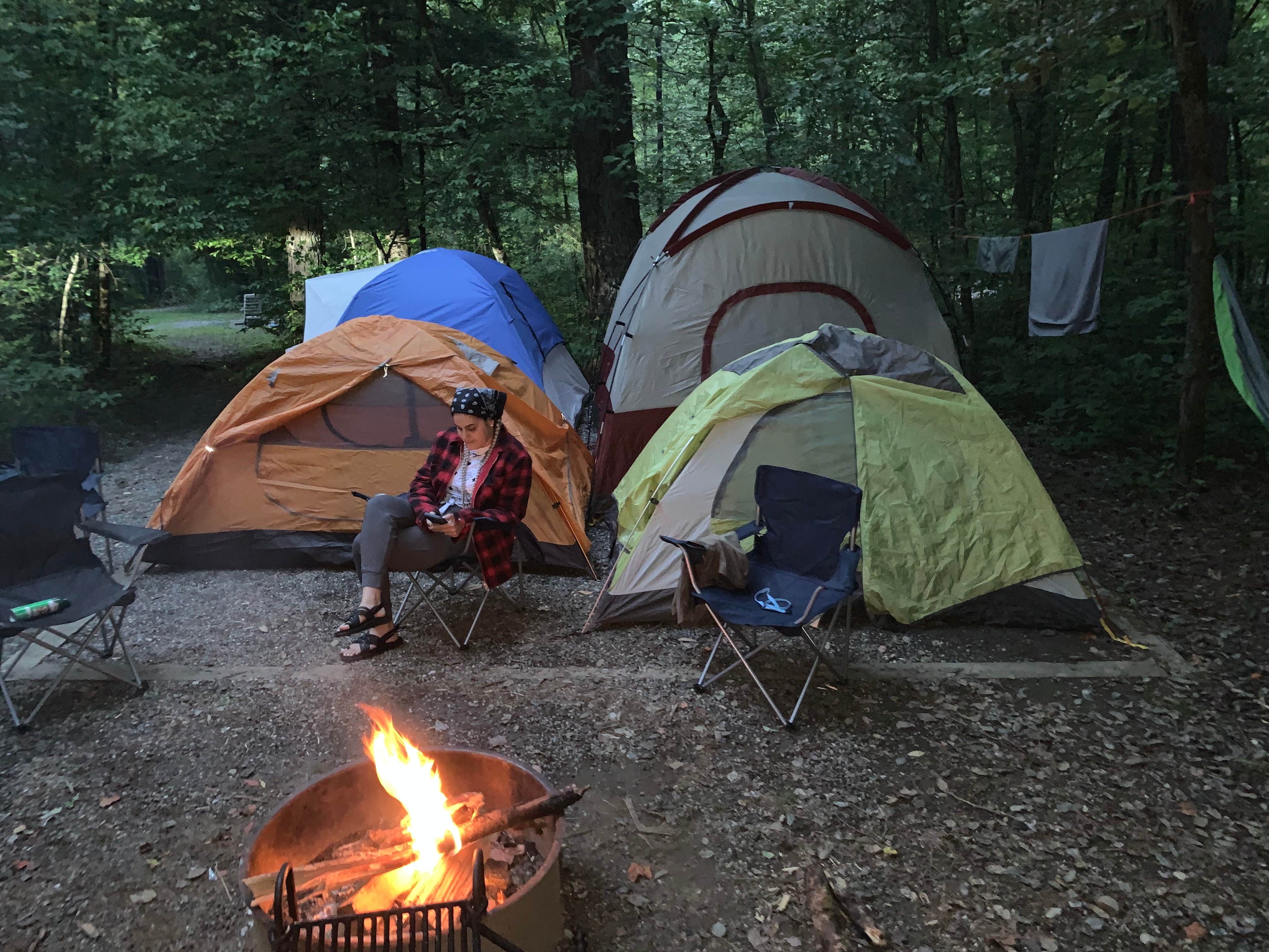 Nick C.'s photo at Deep Creek Campground — Great Smoky Mountains National Park near Bryson City, NC