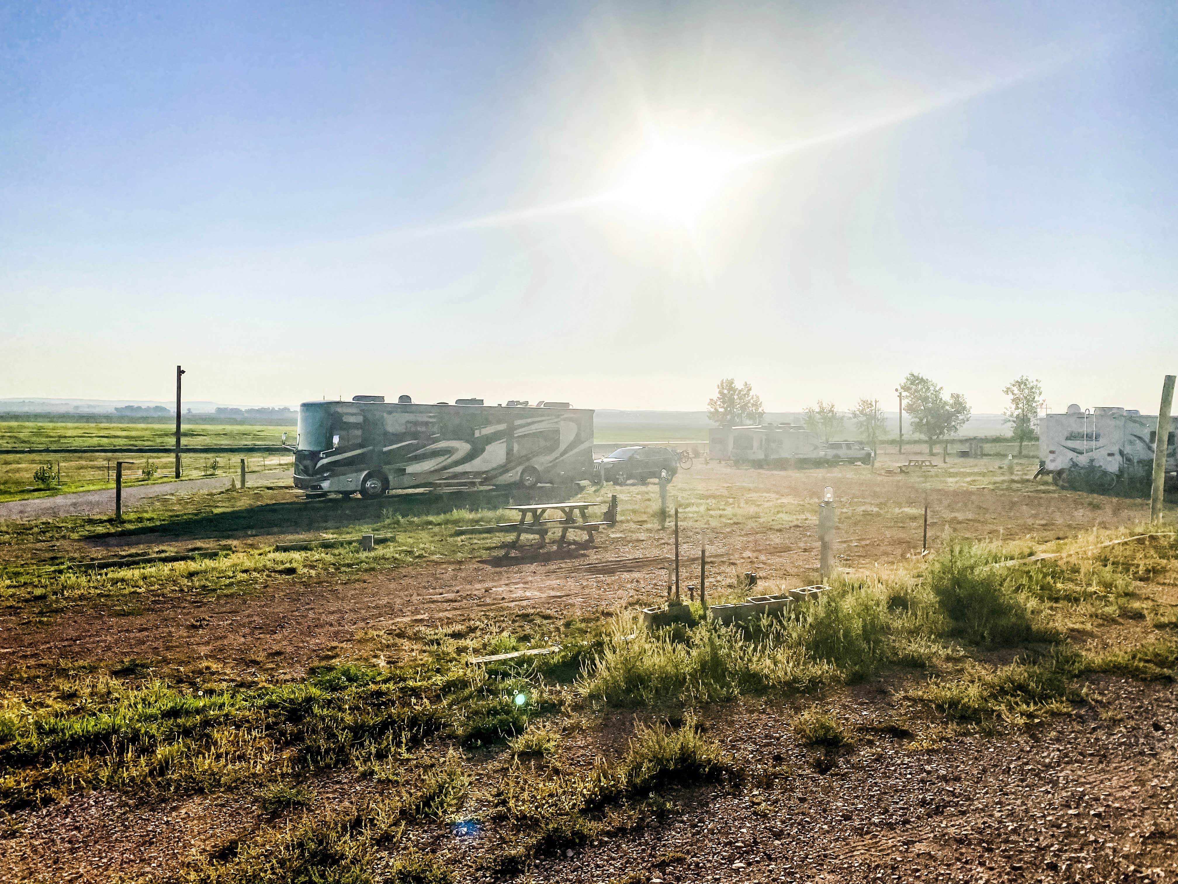 Camper-submitted photo at All Seasons RV Park near Devils Tower National Monument