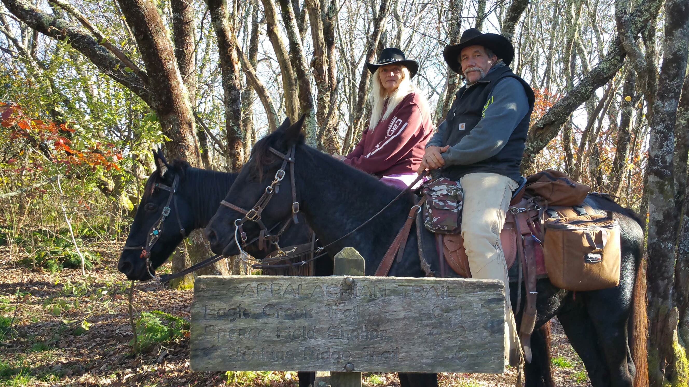 Robbie S.'s photo of camping with a horse at Cades Cove Campground near Etowah, TN