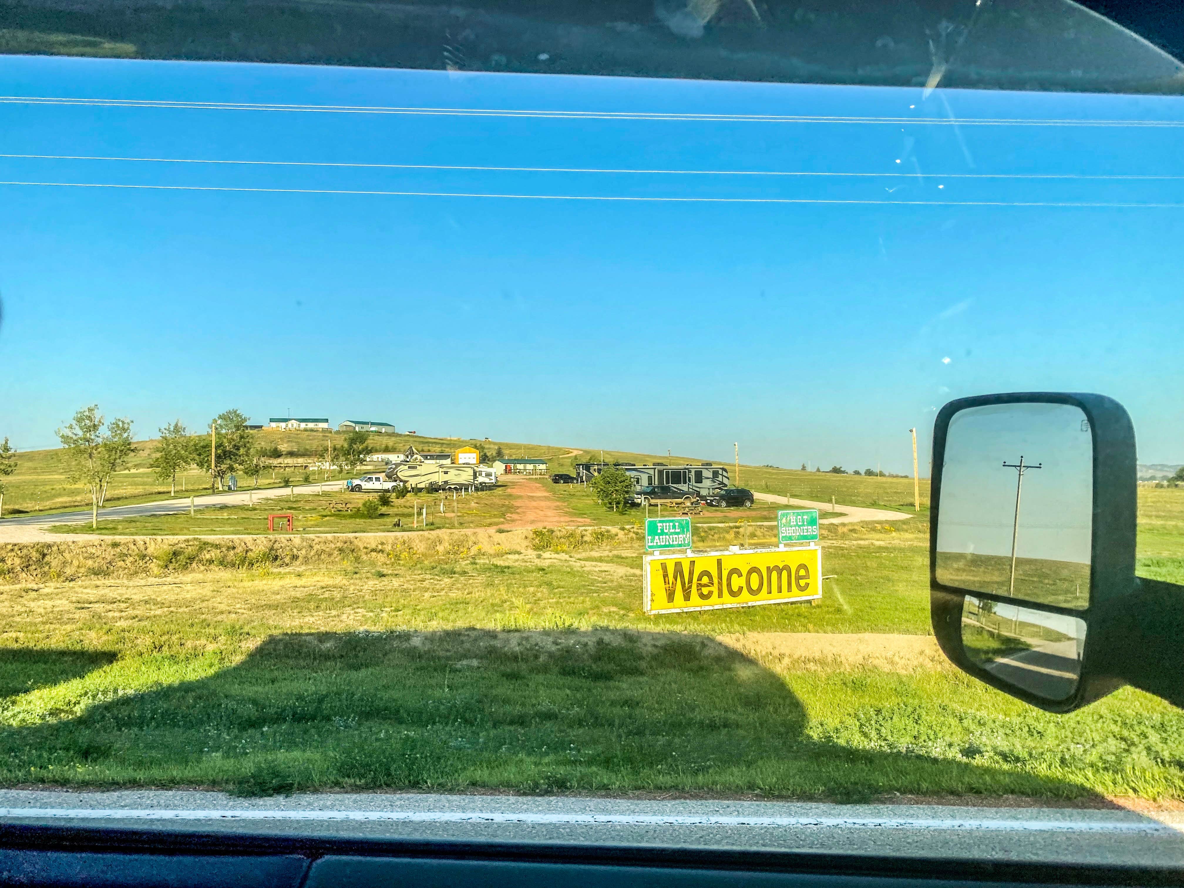 Camper-submitted photo at All Seasons RV Park near Devils Tower National Monument