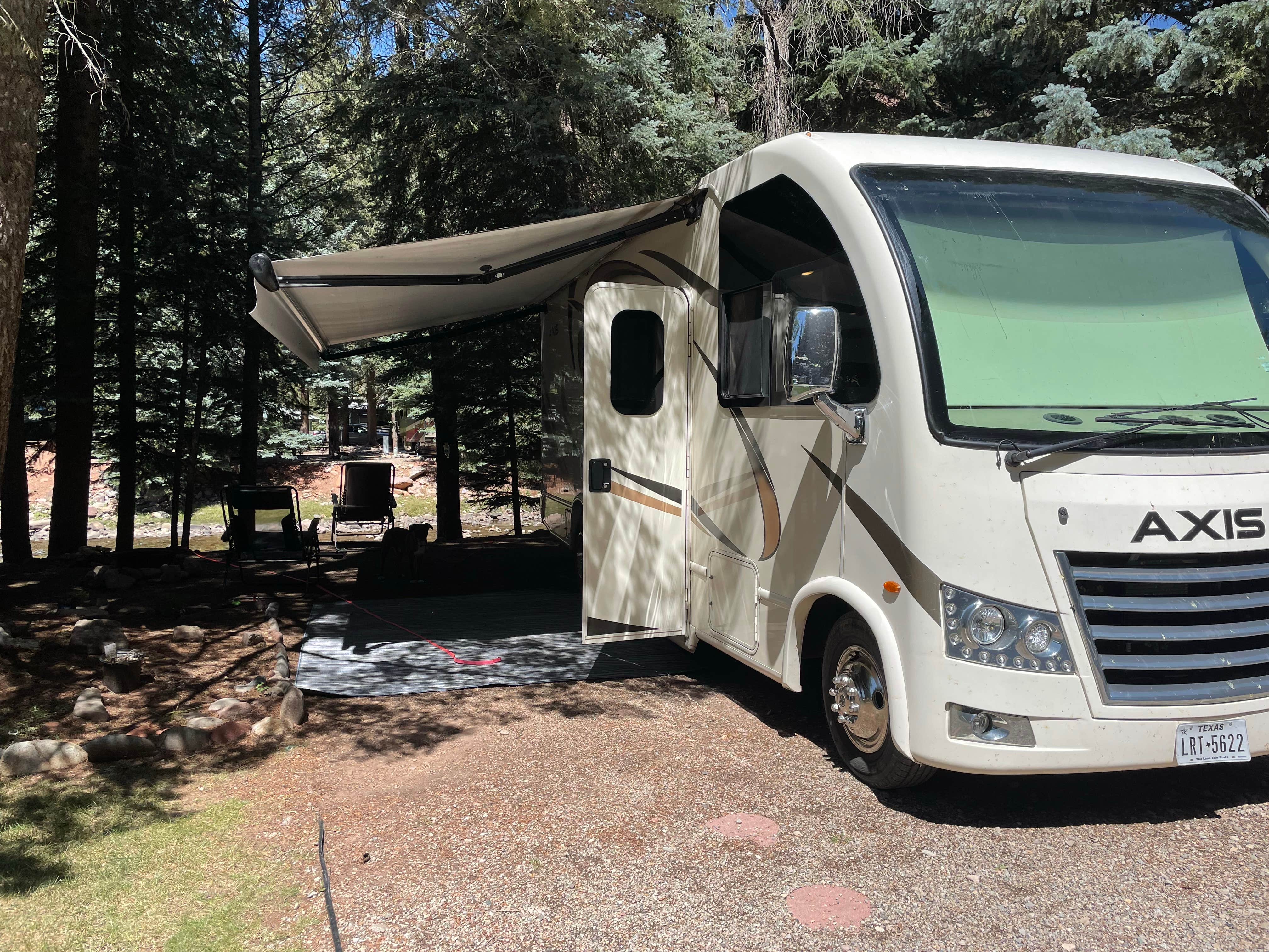Jeremy M.'s photo of rv camping at Priest Gulch Campground and RV Park Cabins and Lodge near Durango, CO