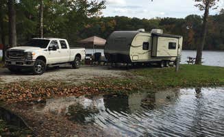 Rebecca W.'s photo of rv camping at Starve Hollow State Rec Area Campground near Bedford, IN