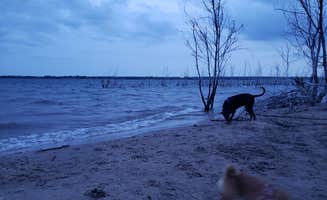Meg M.'s photo of camping with pets at Foss State Park Campground near Foss, OK