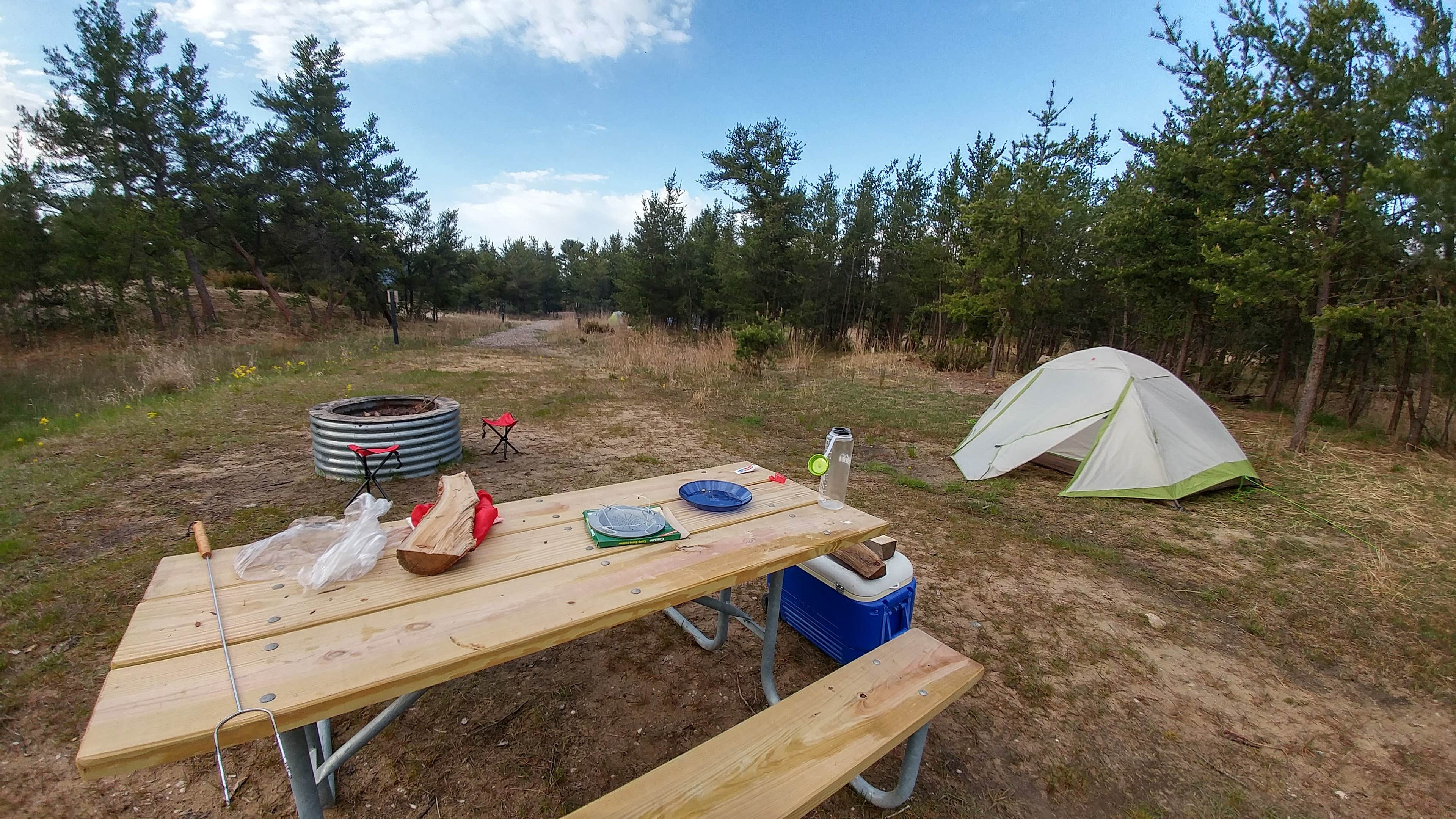 Camper-submitted photo at Cedar Campground — Ludington State Park near Custer, MI