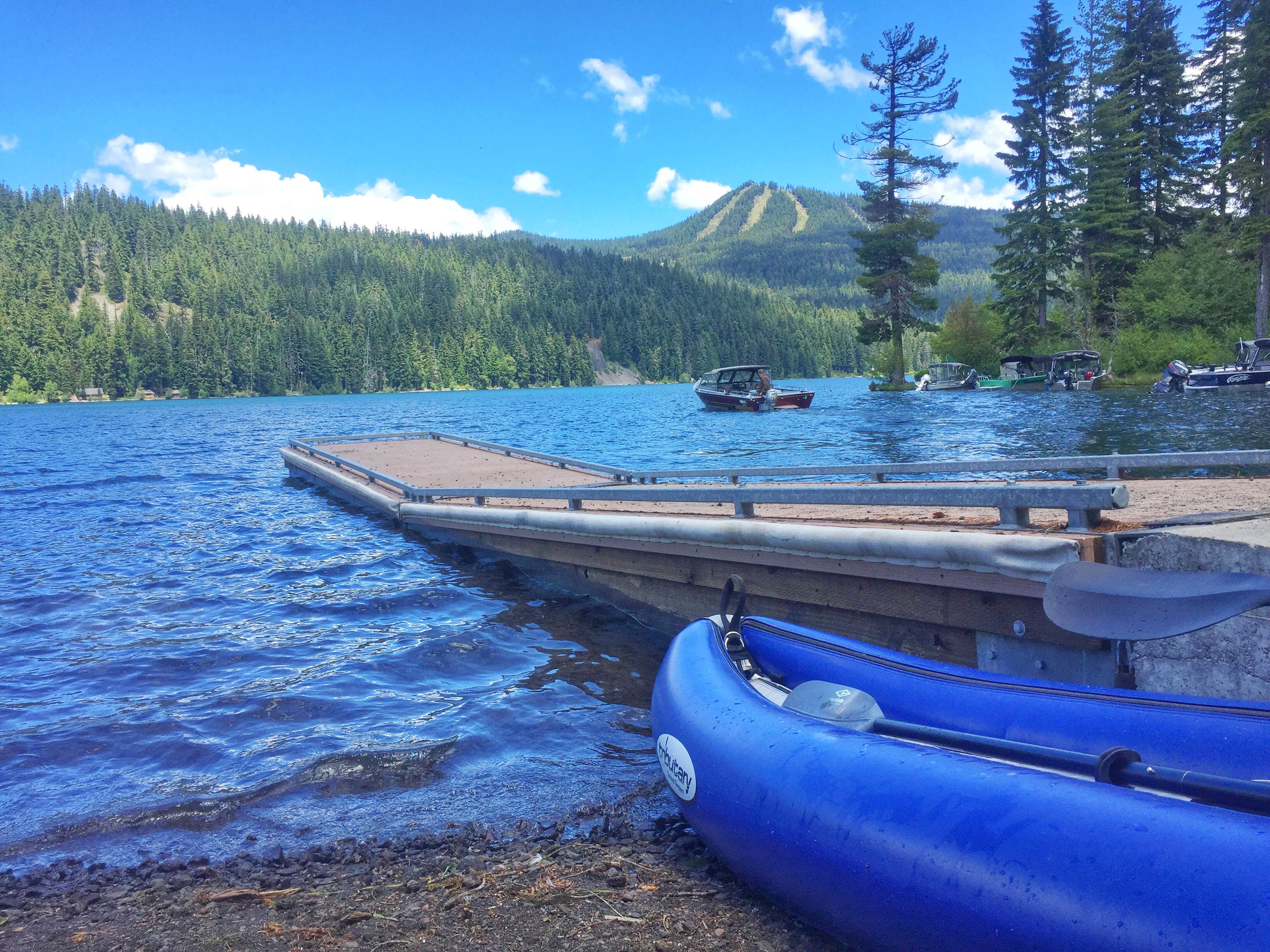 Camper submitted image from Trapper Creek Campground - 1