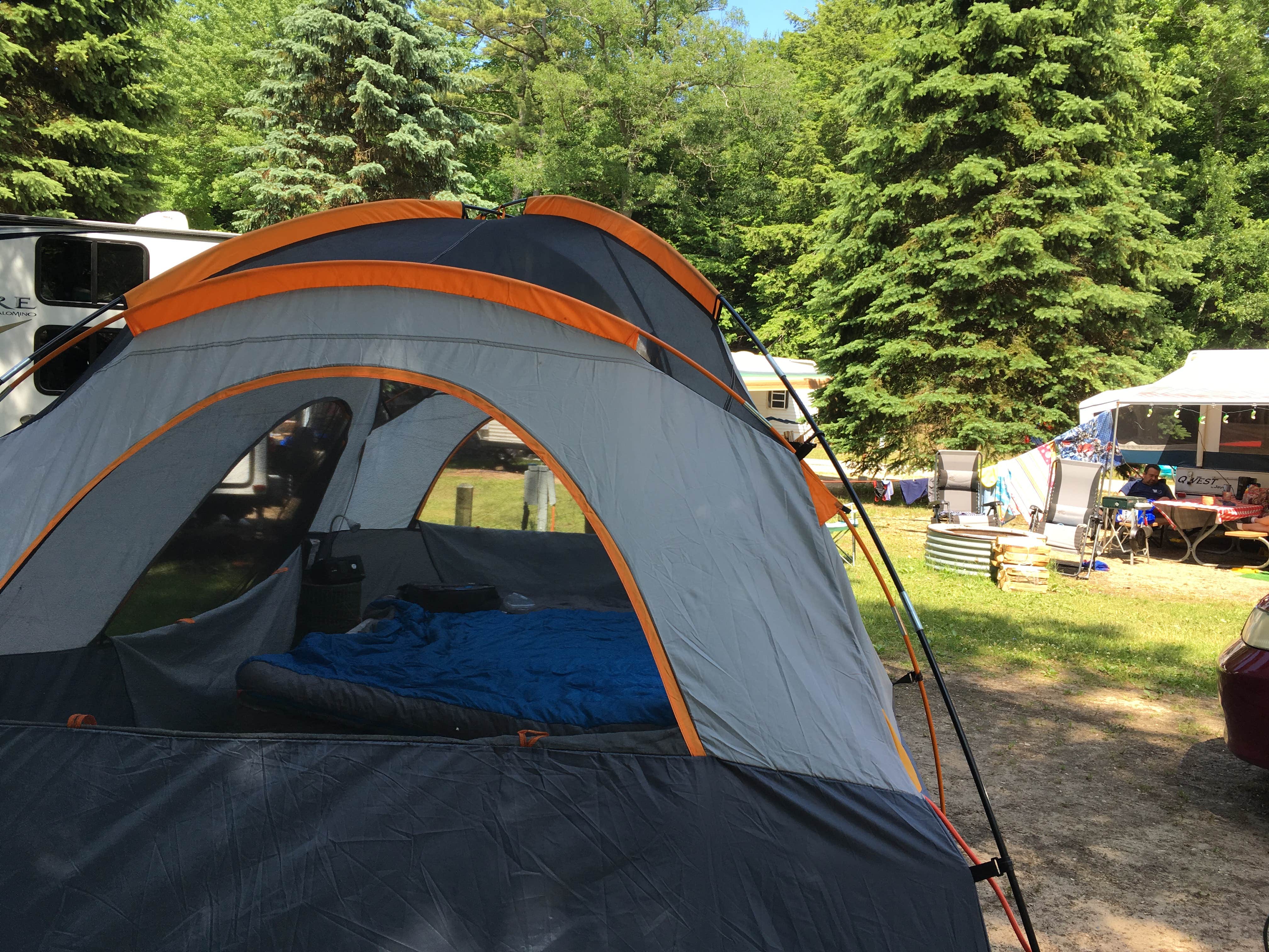 Rosemary P.'s photo at Pines Campground — Ludington State Park near Ludington, MI