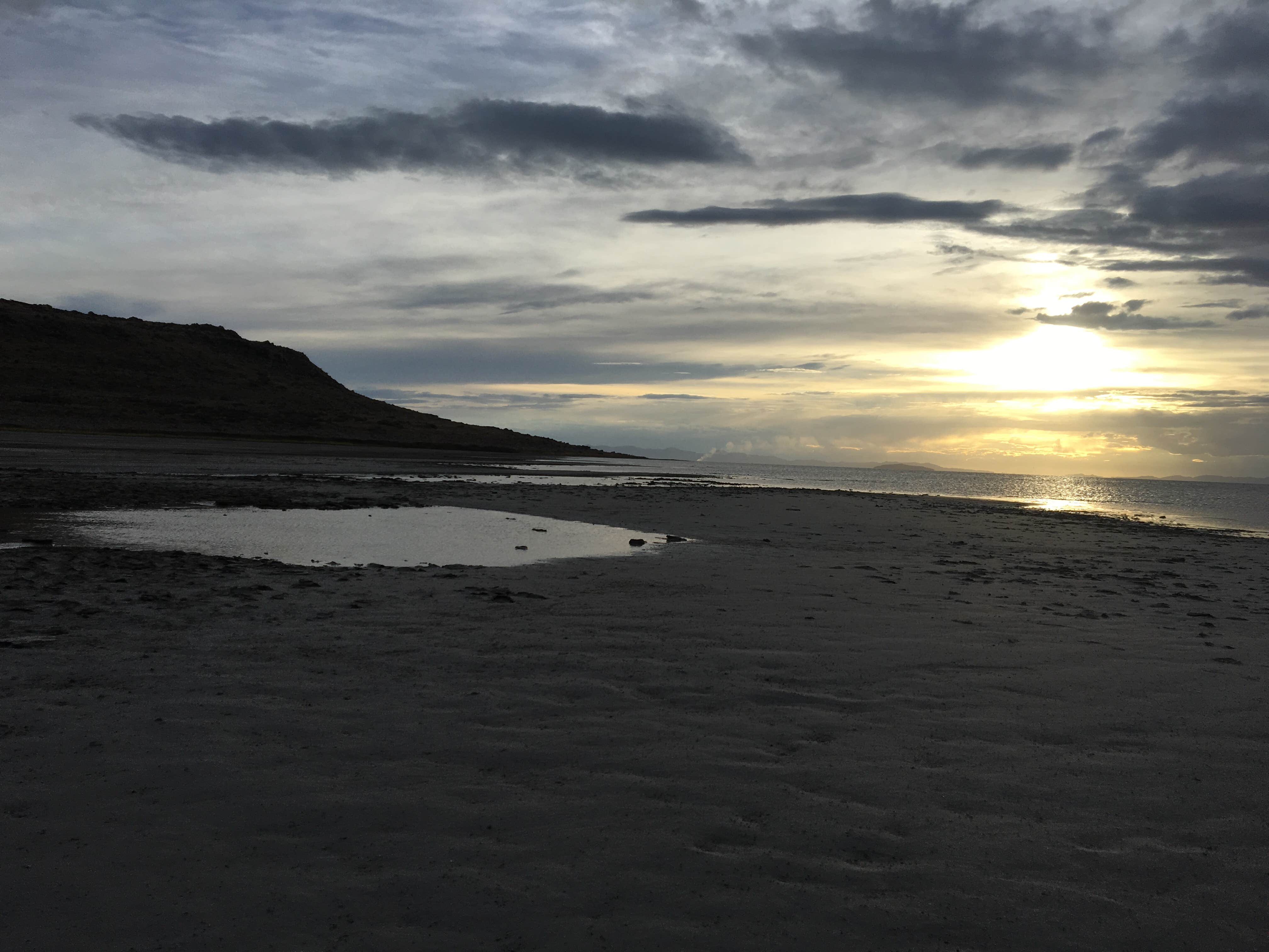 Camper-submitted photo at Ladyfinger Campground — Antelope Island State Park near Centerville, UT