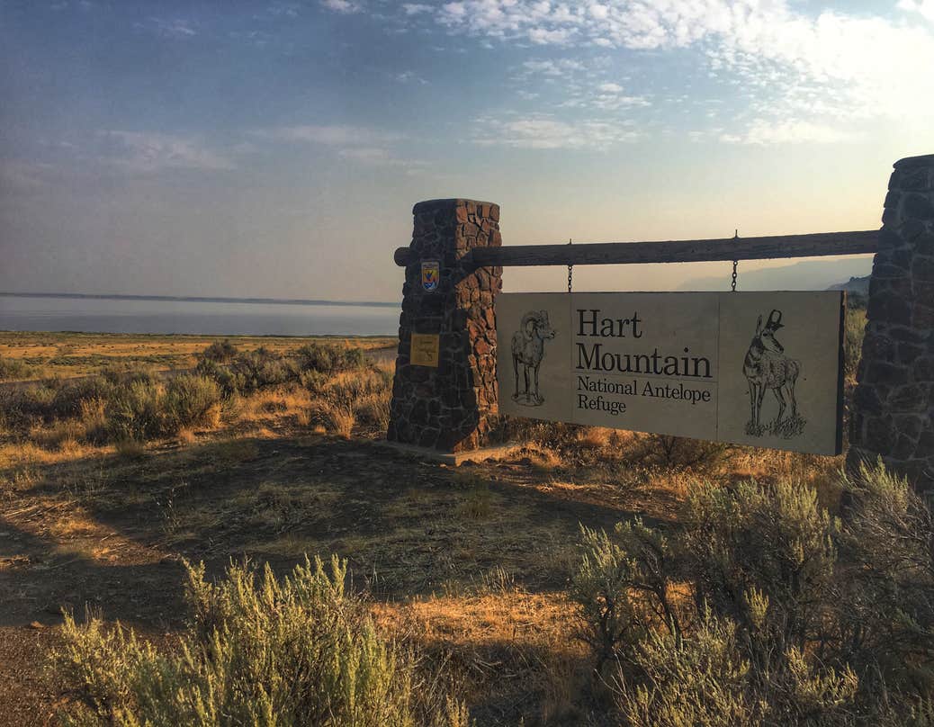 scenic byway at hart mountain