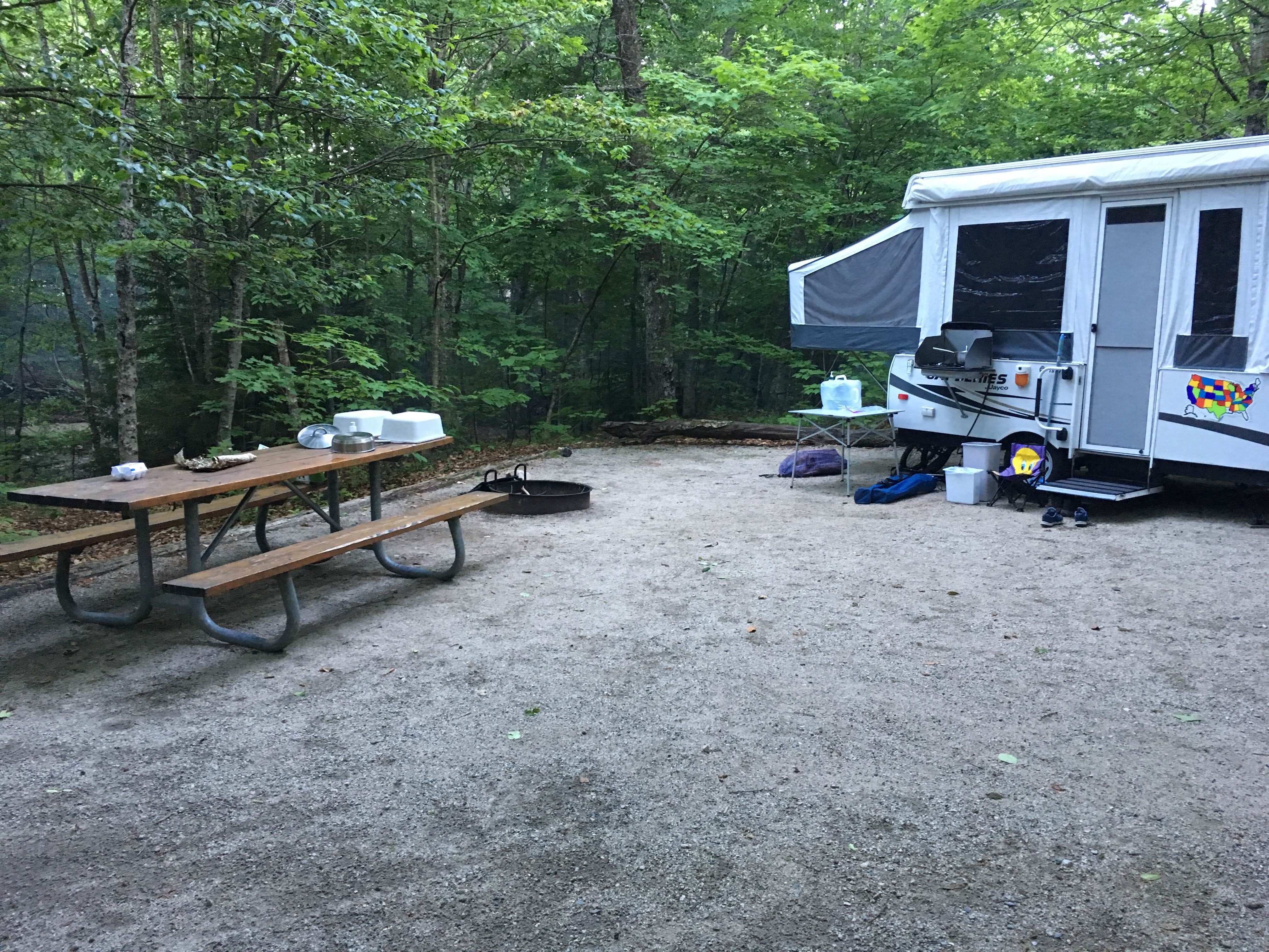 Camper submitted image from Lafayette Place Campground — Franconia Notch State Park - 3