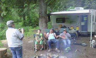 Camping near Rocky Ridge: Clark Mountain/Orogrande Trailhead, Nez Perce-Clearwater National Forests, Idaho