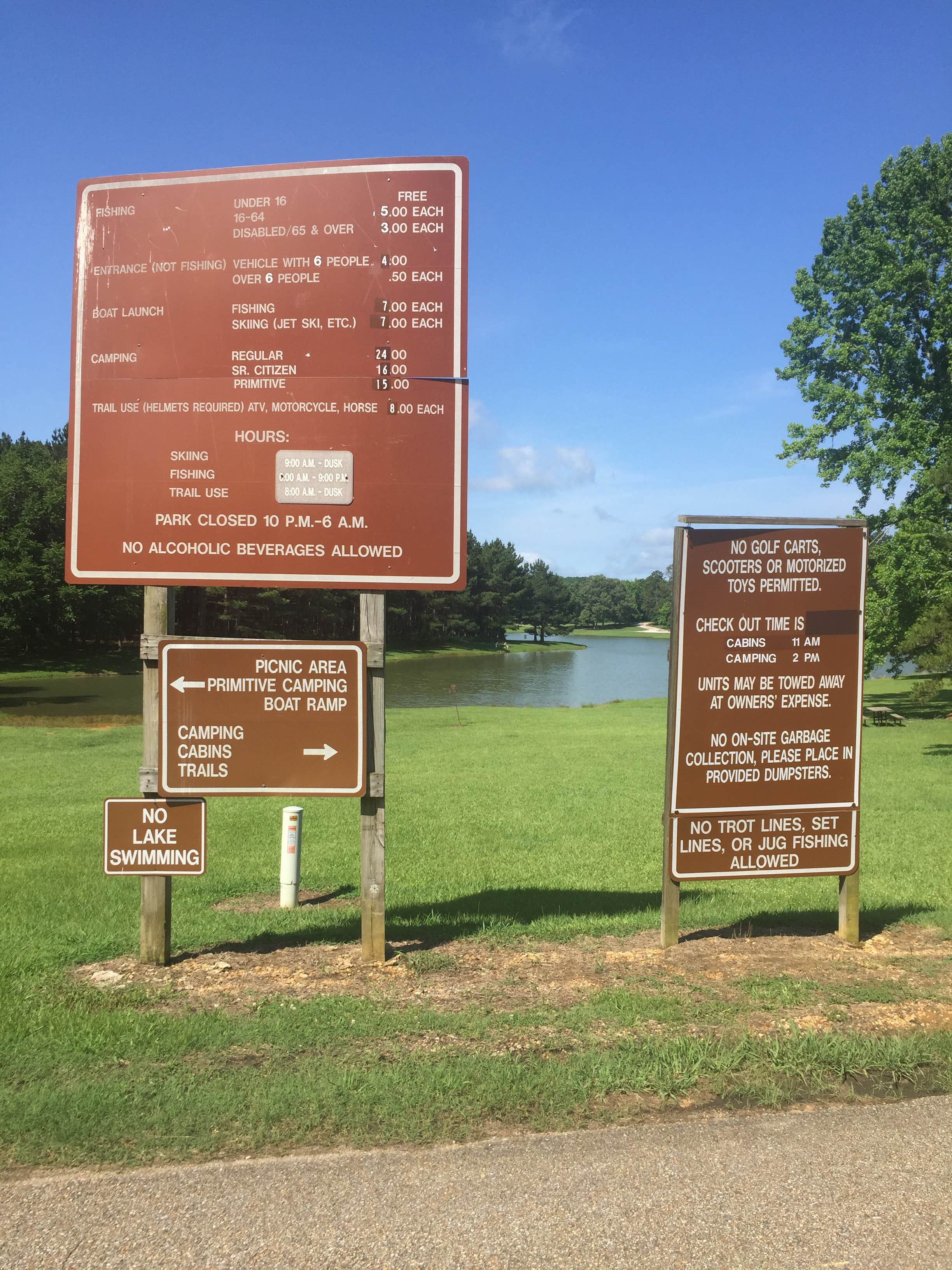 Camper submitted image from Trace State Park Campground - 3