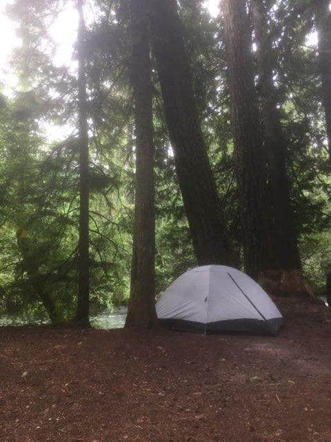 Ashley B.'s photo at Adams Fork Campground near Gifford Pinchot National Forest