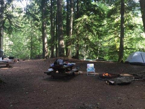 Ashley B.'s photo at Adams Fork Campground near Gifford Pinchot National Forest