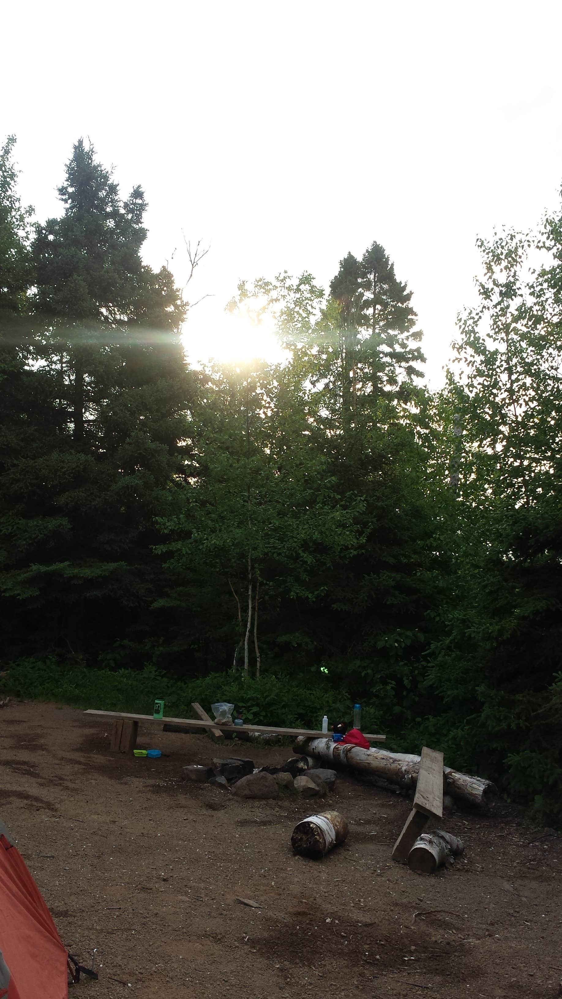 Camper-submitted photo at Crystal Creek Camp near Tofte, MN