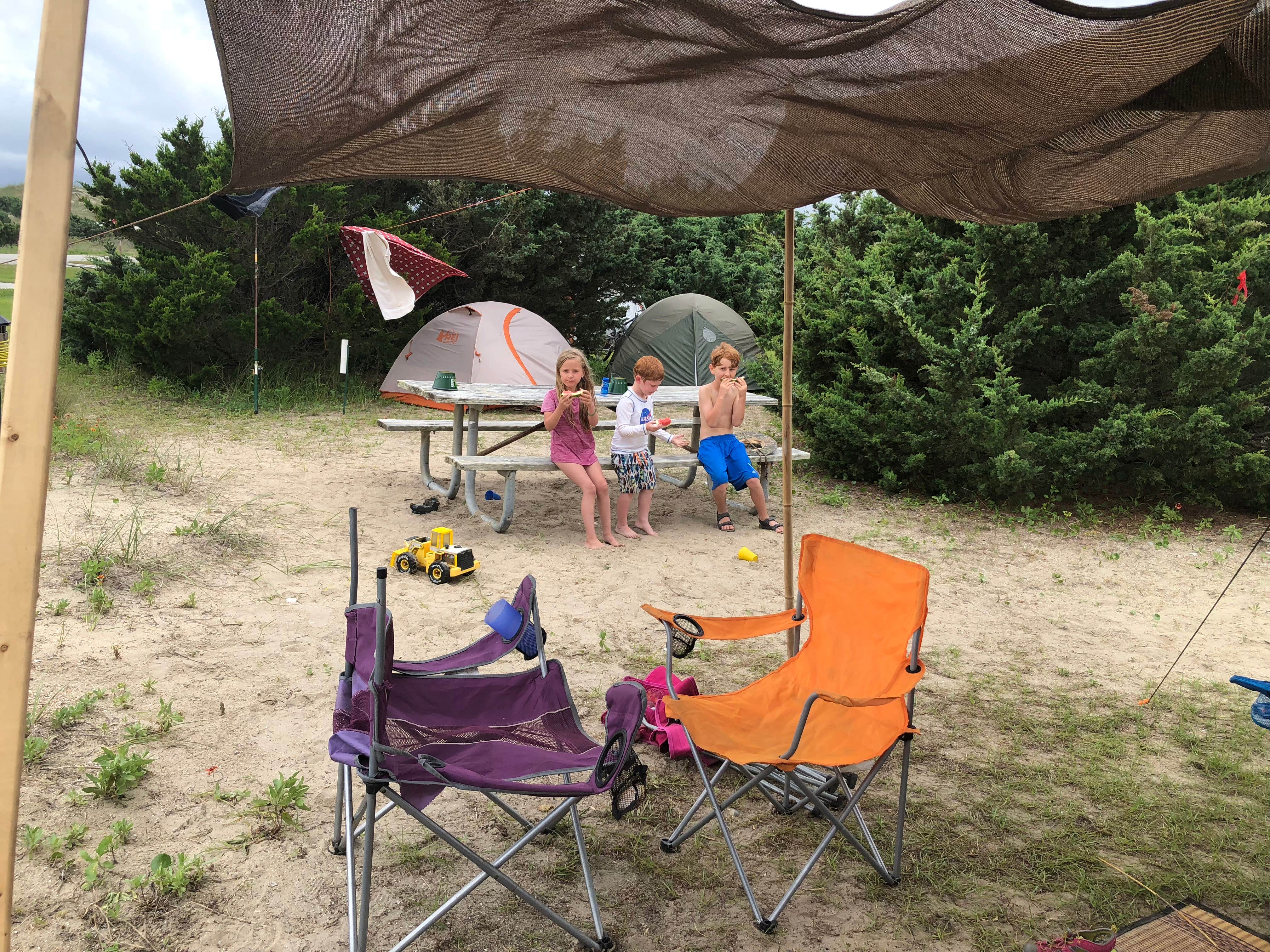 Sue J.'s photo at Ocracoke Campground — Cape Hatteras National Seashore near Swan Quarter, NC