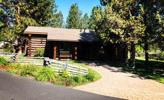 Charity A.'s photo of a cabin at Bend / Sisters Garden RV Resort near Bend, OR