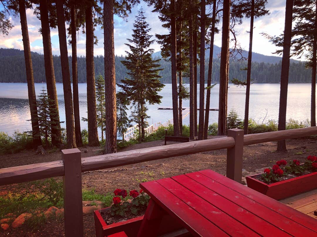 Camper-submitted photo at Rainbow Bay at Lake of the Woods near Dorris, CA