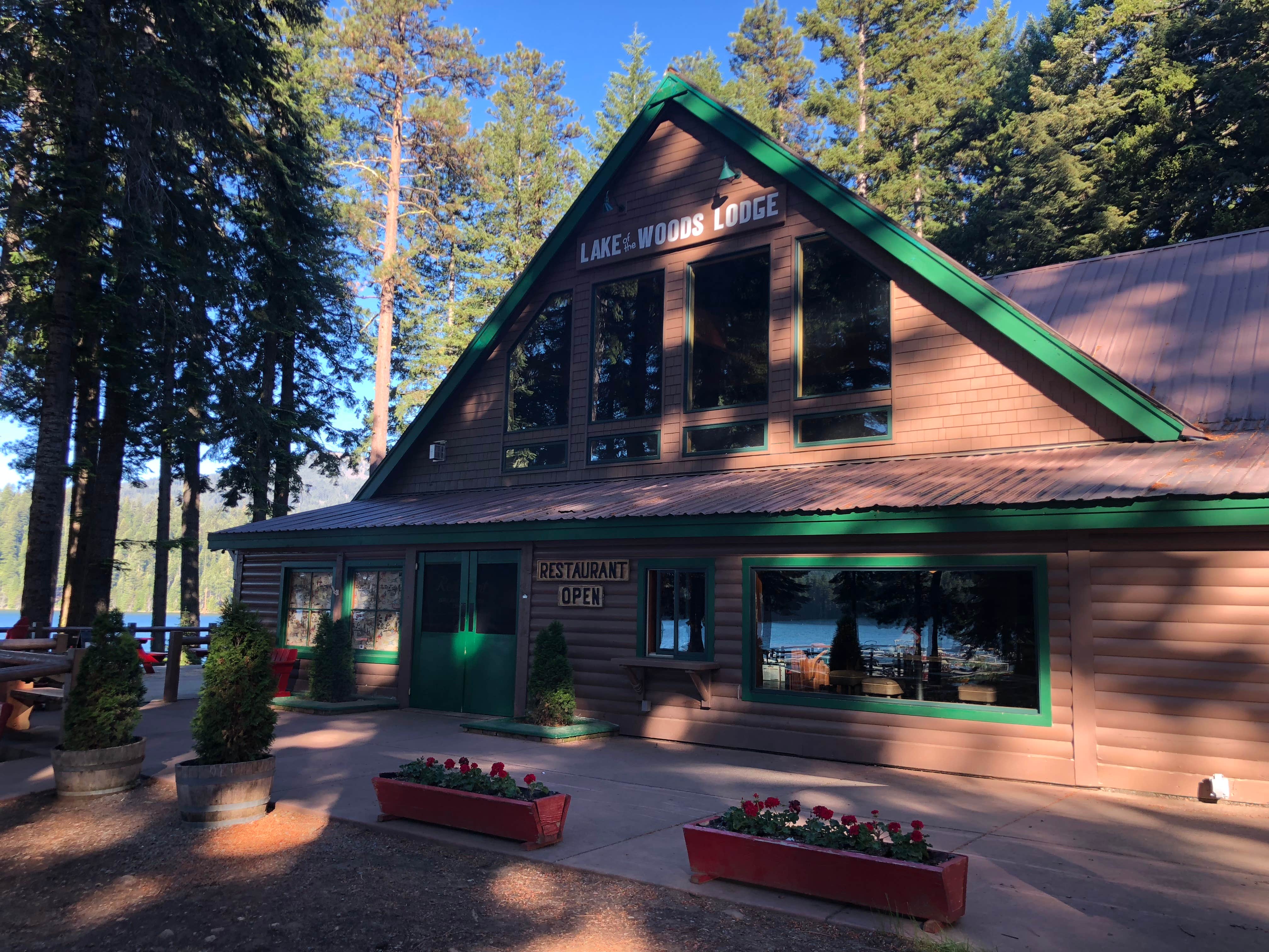 Camper-submitted photo at Rainbow Bay at Lake of the Woods near Dorris, CA