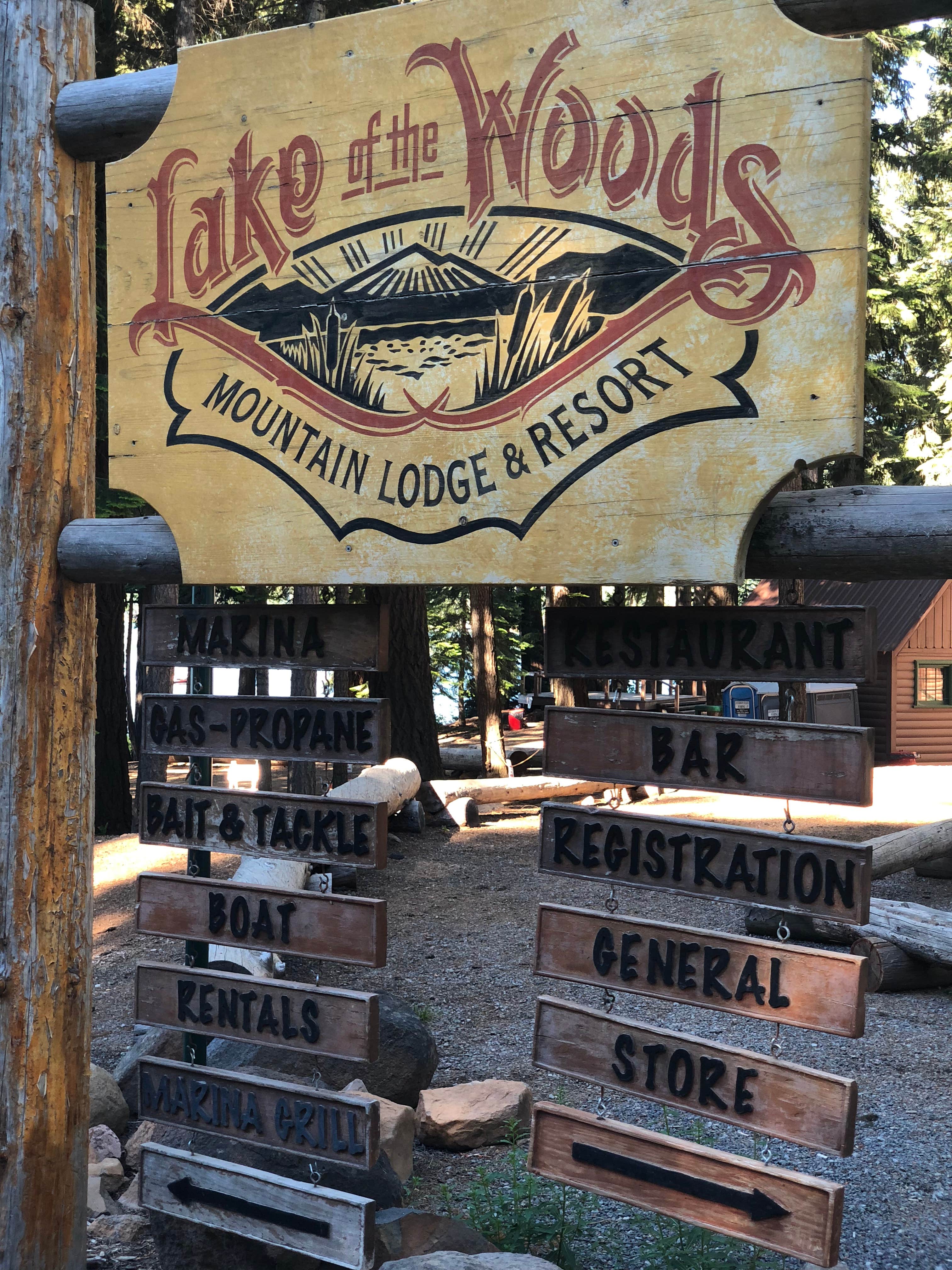 Camper-submitted photo at Rainbow Bay at Lake of the Woods near Dorris, CA