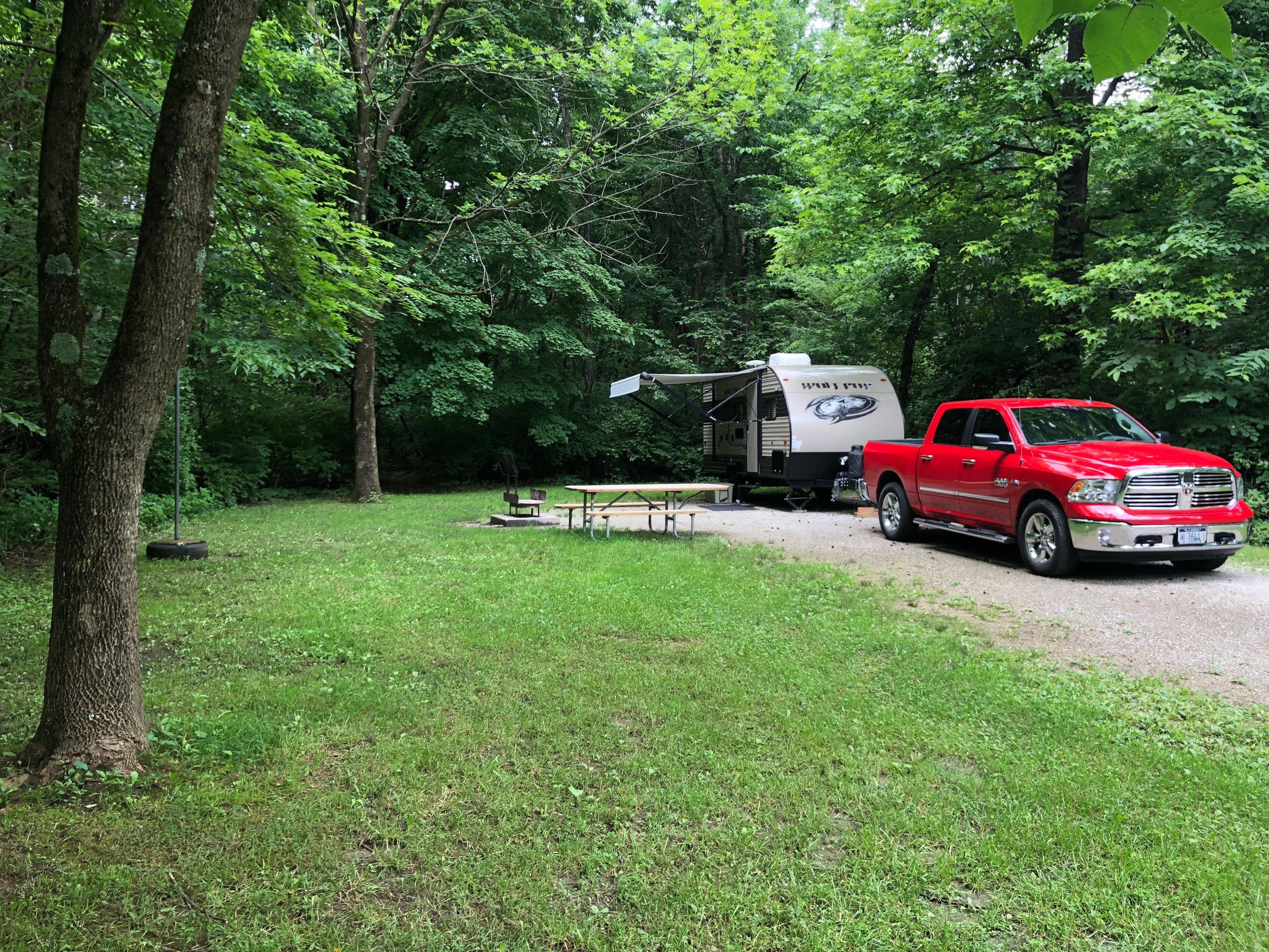 Camper submitted image from Fox Ridge State Park Campground - 2