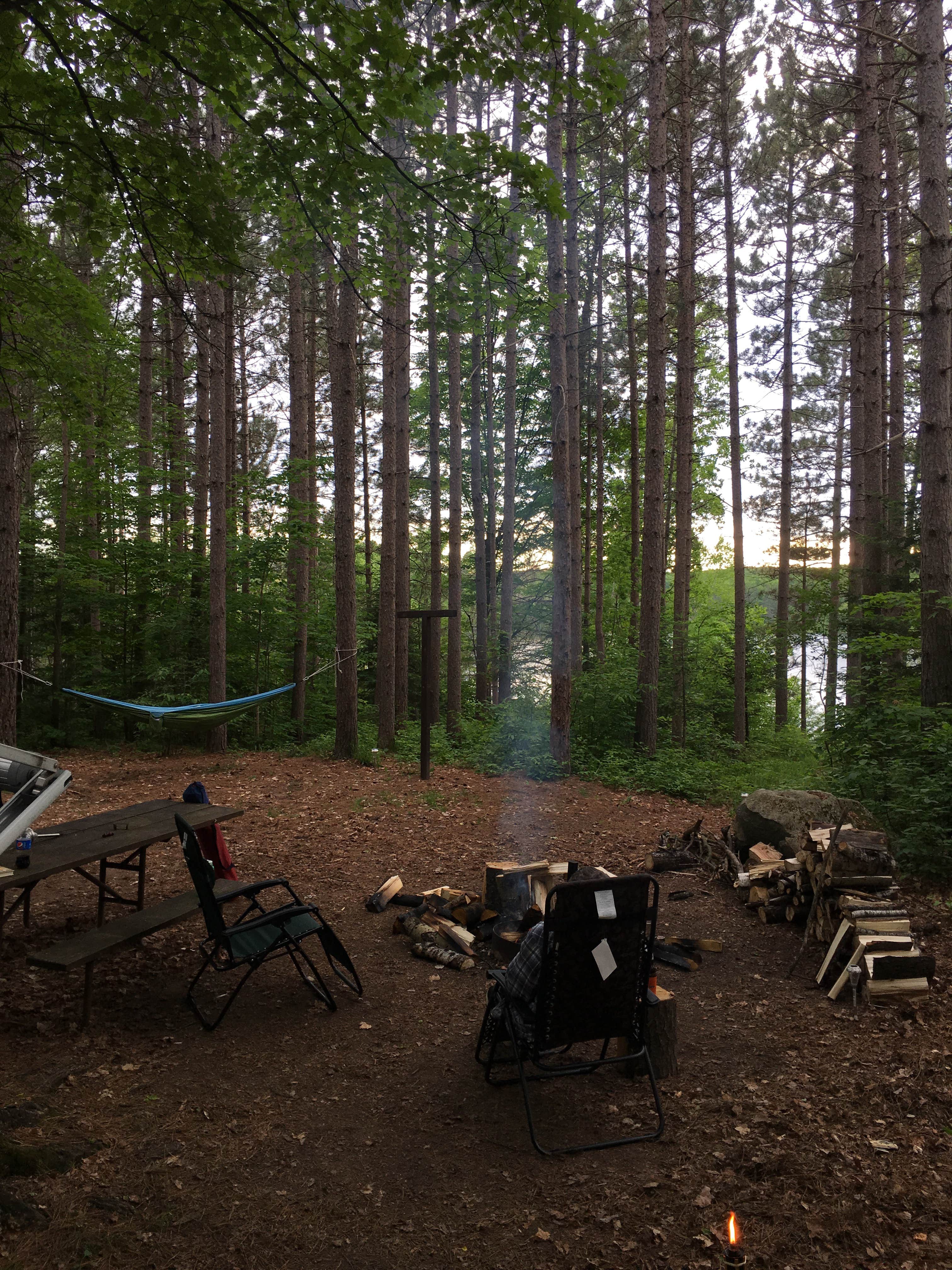 Camper-submitted photo at Moosehead Lake Campground near Marenisco, MI
