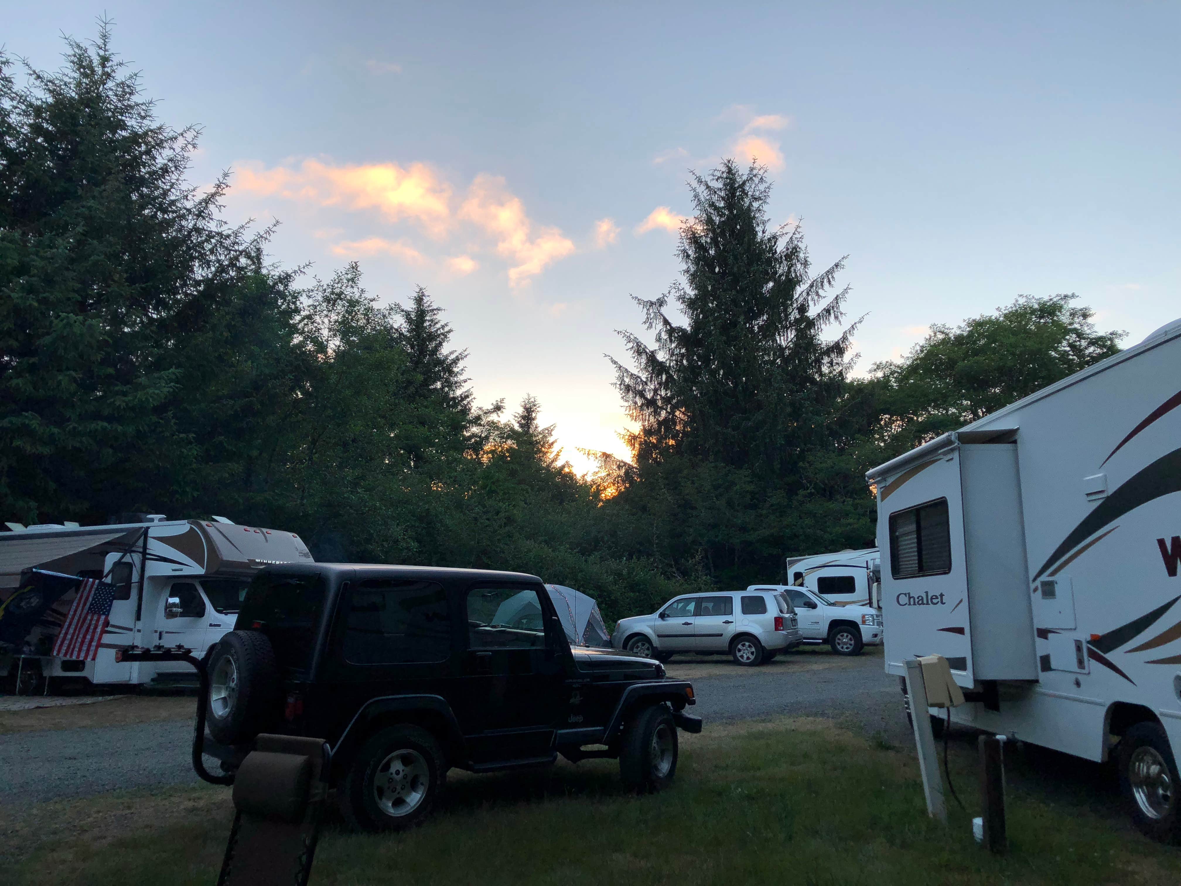 Sara S.'s photo of rv camping at Astoria-Warrenton-Seaside KOA near Astoria, OR