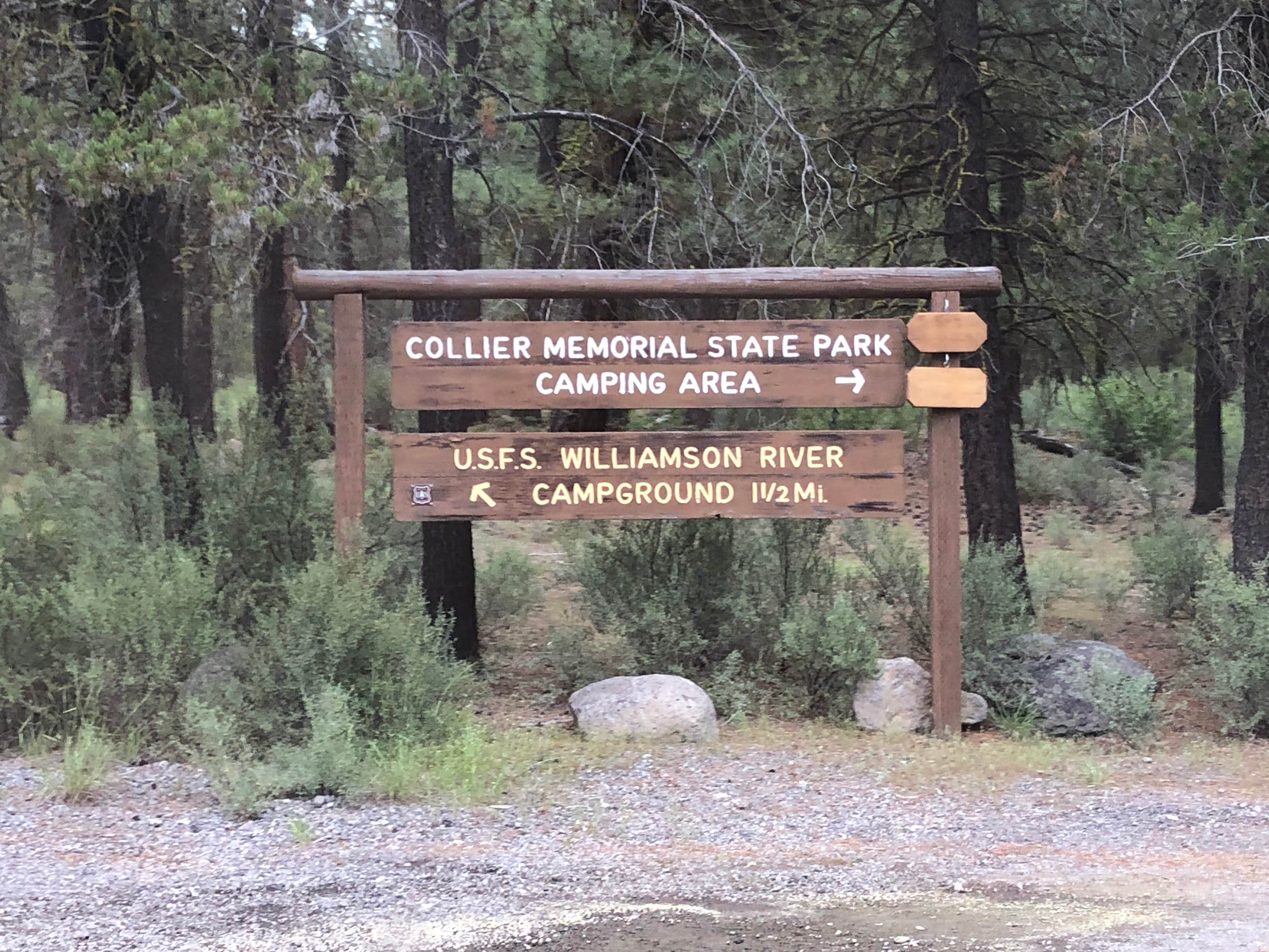 Camper-submitted photo at Collier Memorial State Park Campground near Chiloquin, OR