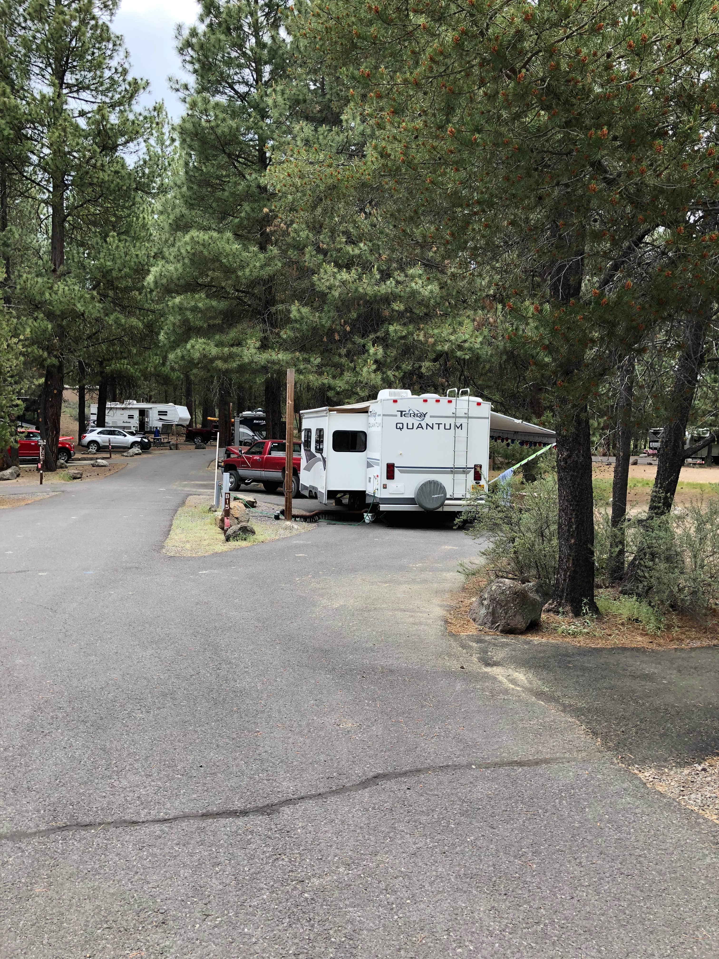 Brian C.'s photo of rv camping at Collier Memorial State Park Campground near Crater Lake National Park