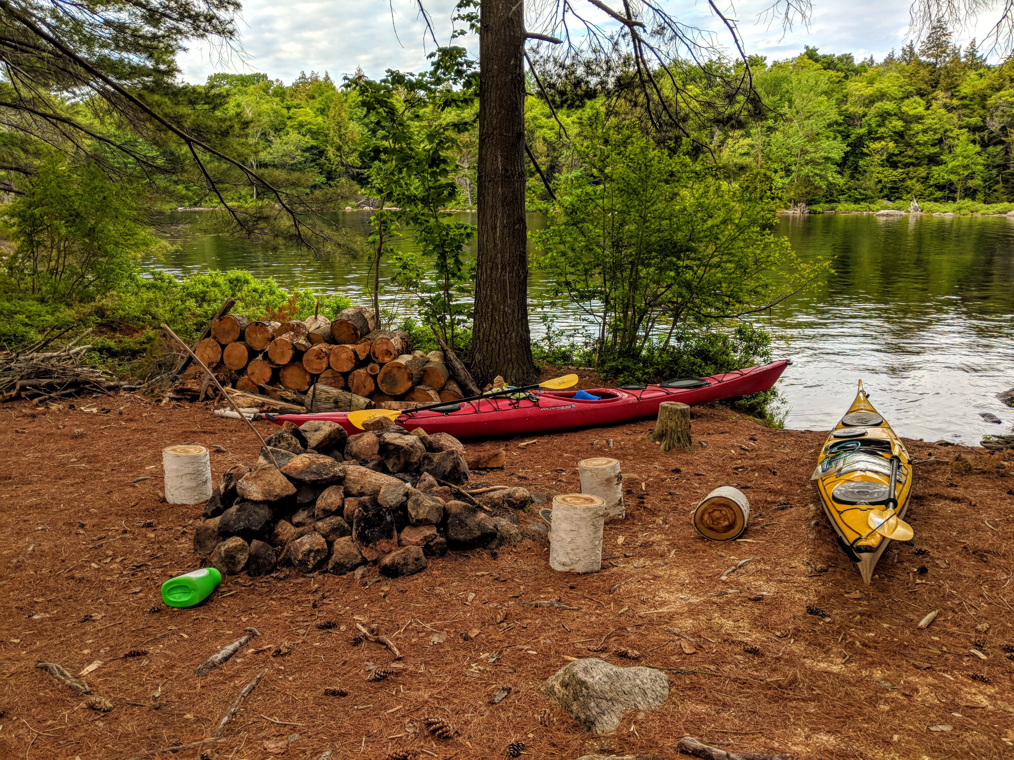 Camper submitted image from Cranberry Lake Backcountry Sites - 4