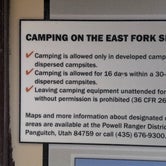 Review photo of East Fork Sevier River Dispersed Campsites by Greg L., September 7, 2021