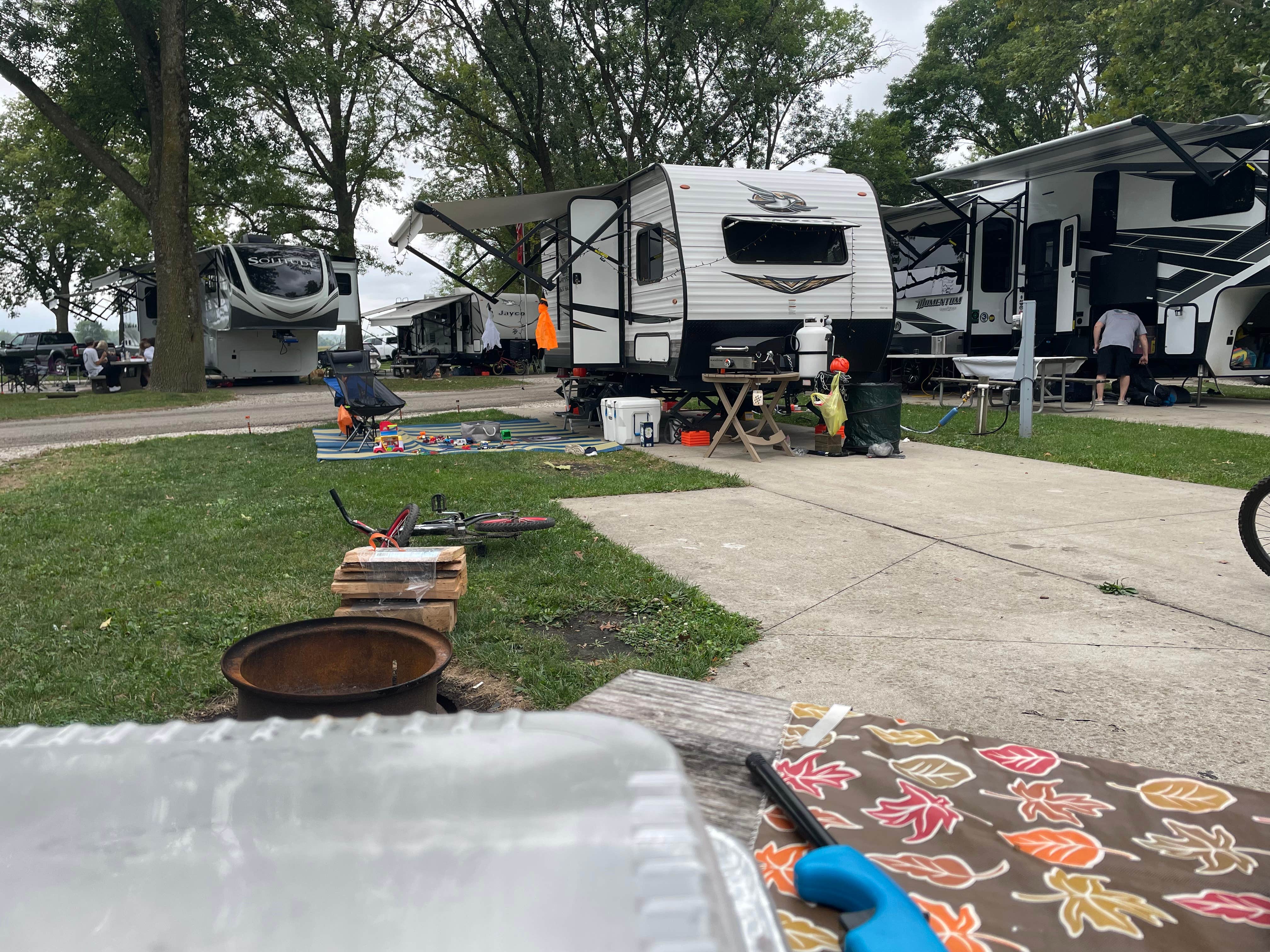 Camper-submitted photo at Sunset Lakes Resort near Port Byron, IL