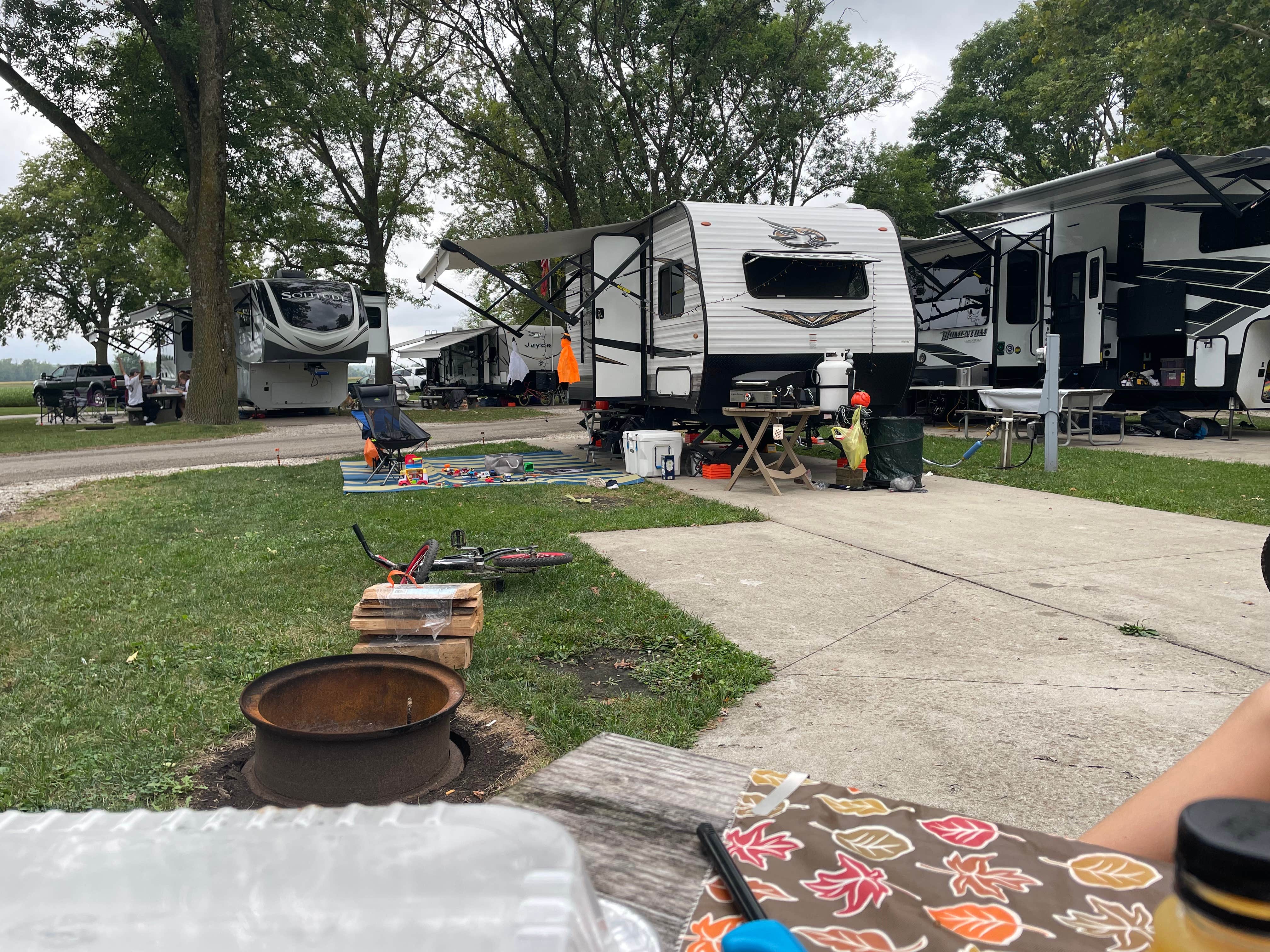 Camper-submitted photo at Sunset Lakes Resort near Port Byron, IL