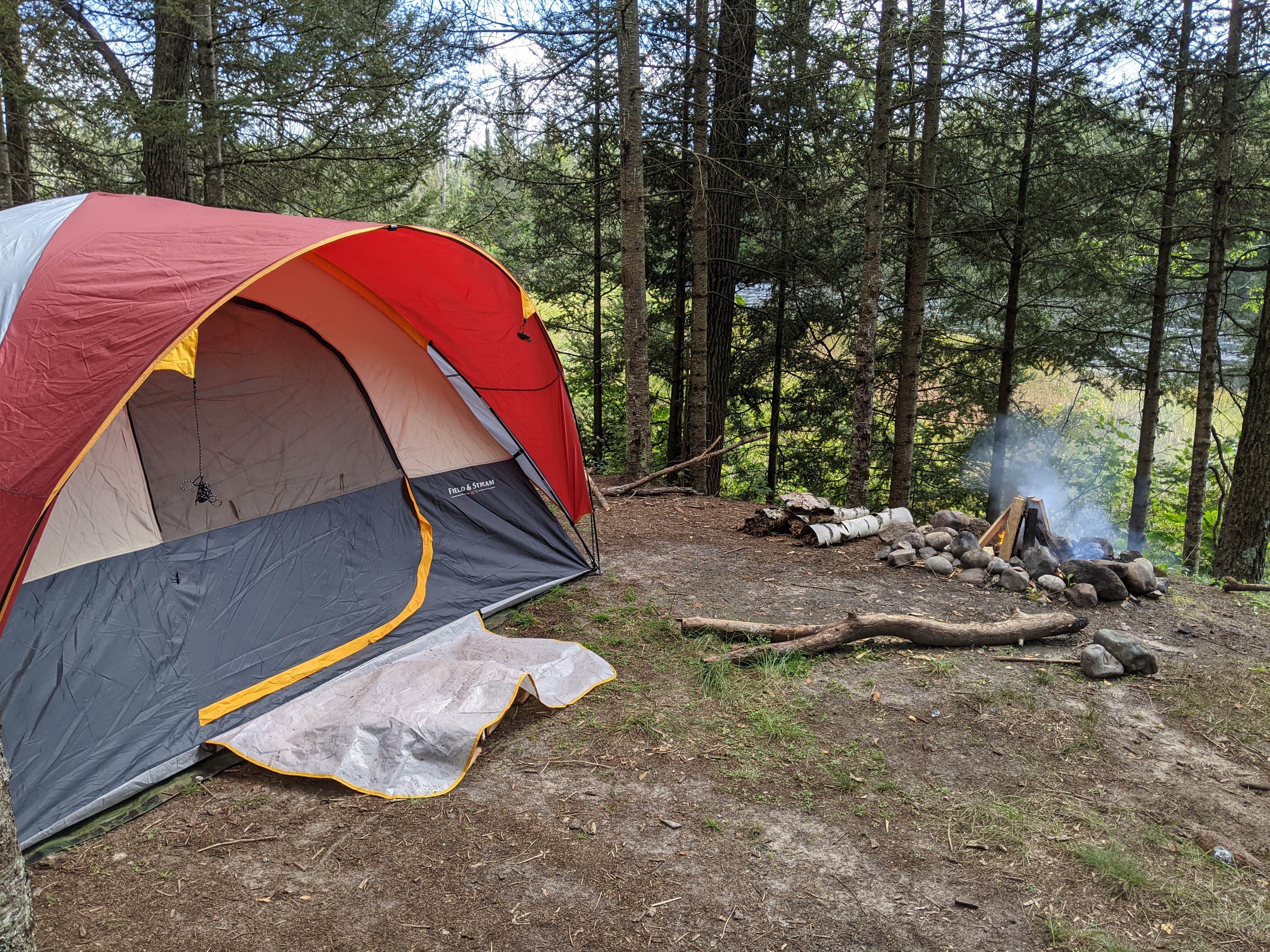 Megan S.'s photo at Au Sable River Primitive Camping near Mio, MI