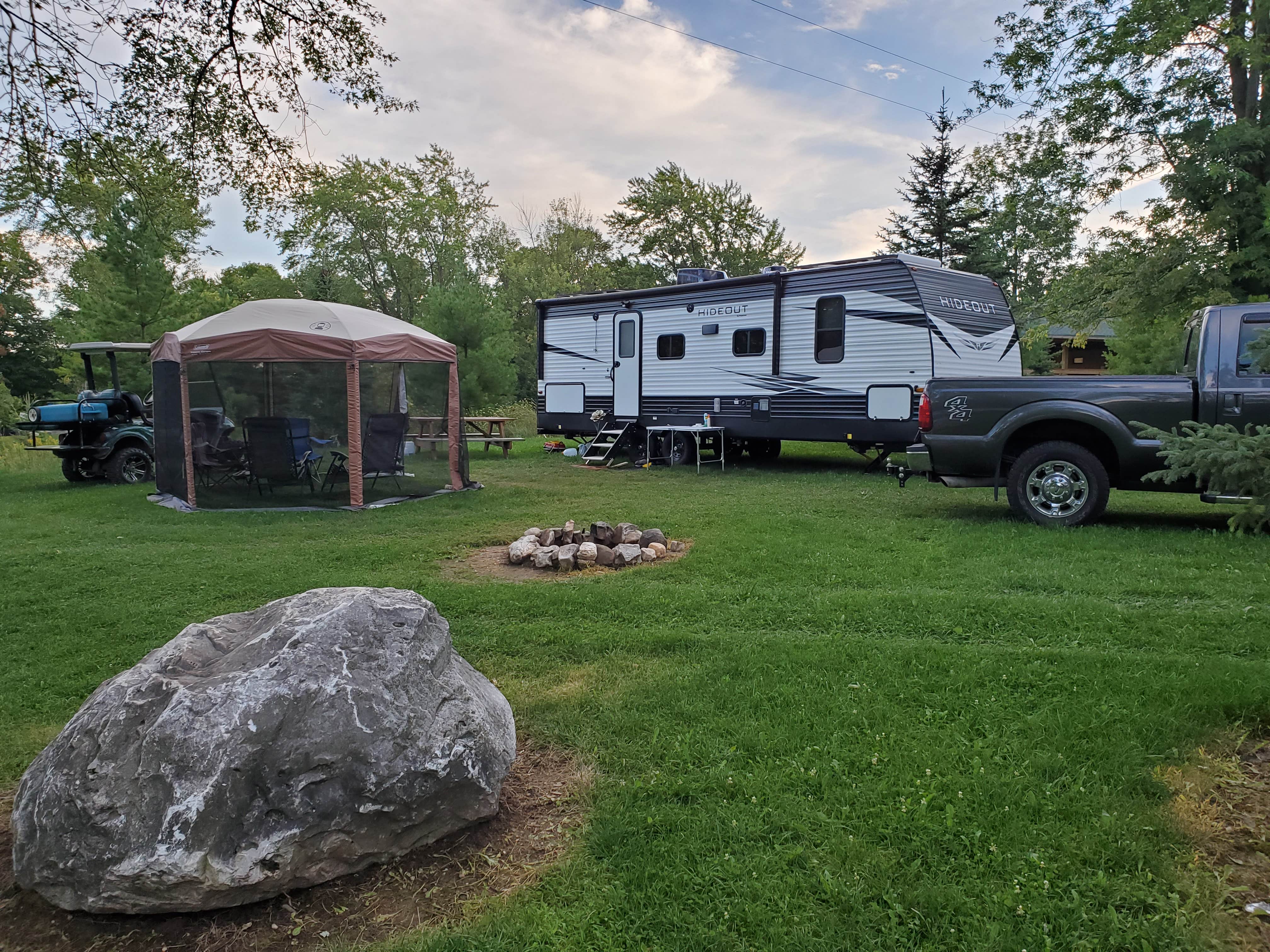 M E.'s photo of rv camping at Devils River Campground near Kewaunee, WI