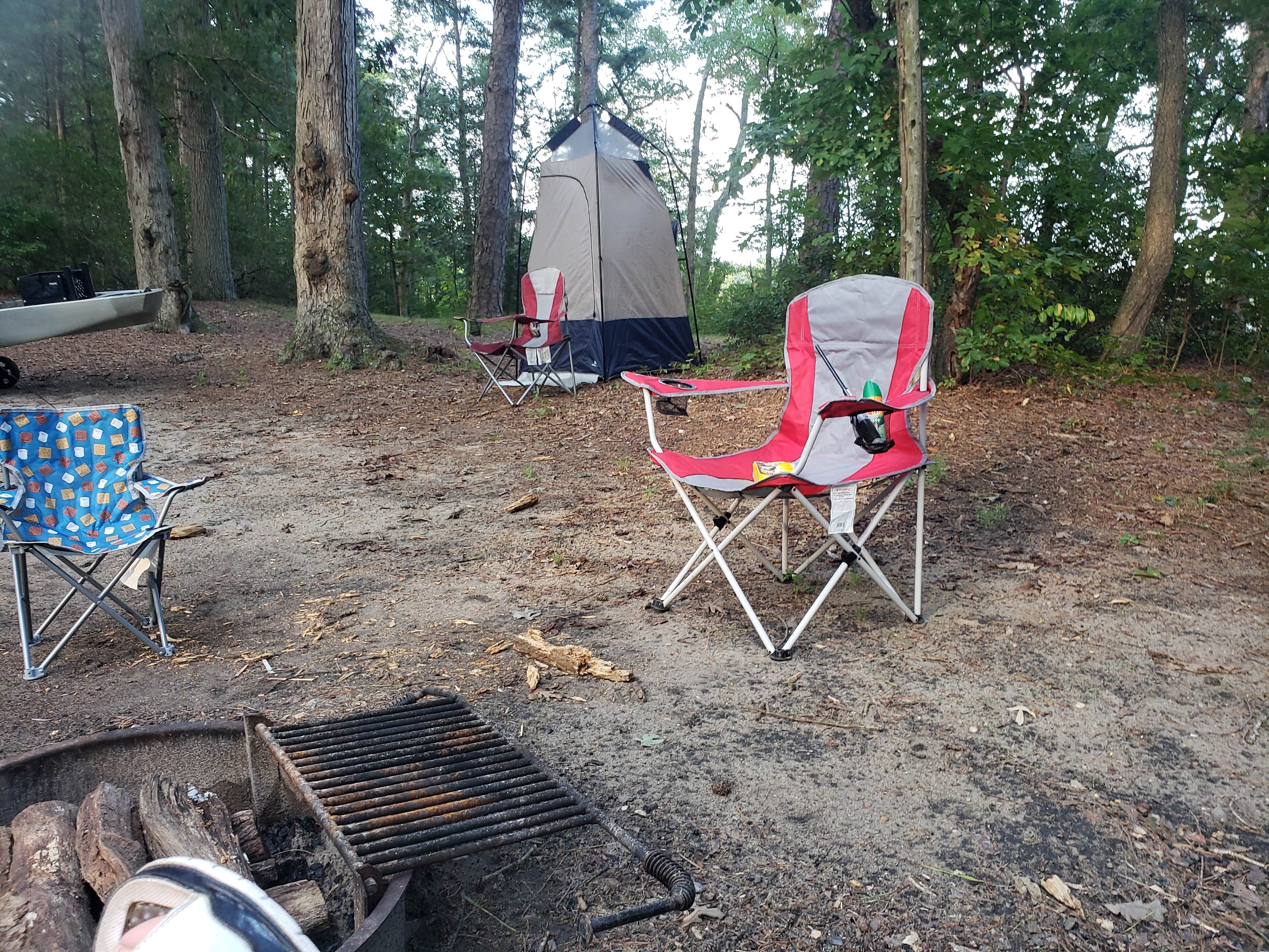 Camper submitted image from Parvin State Park Campground - 4